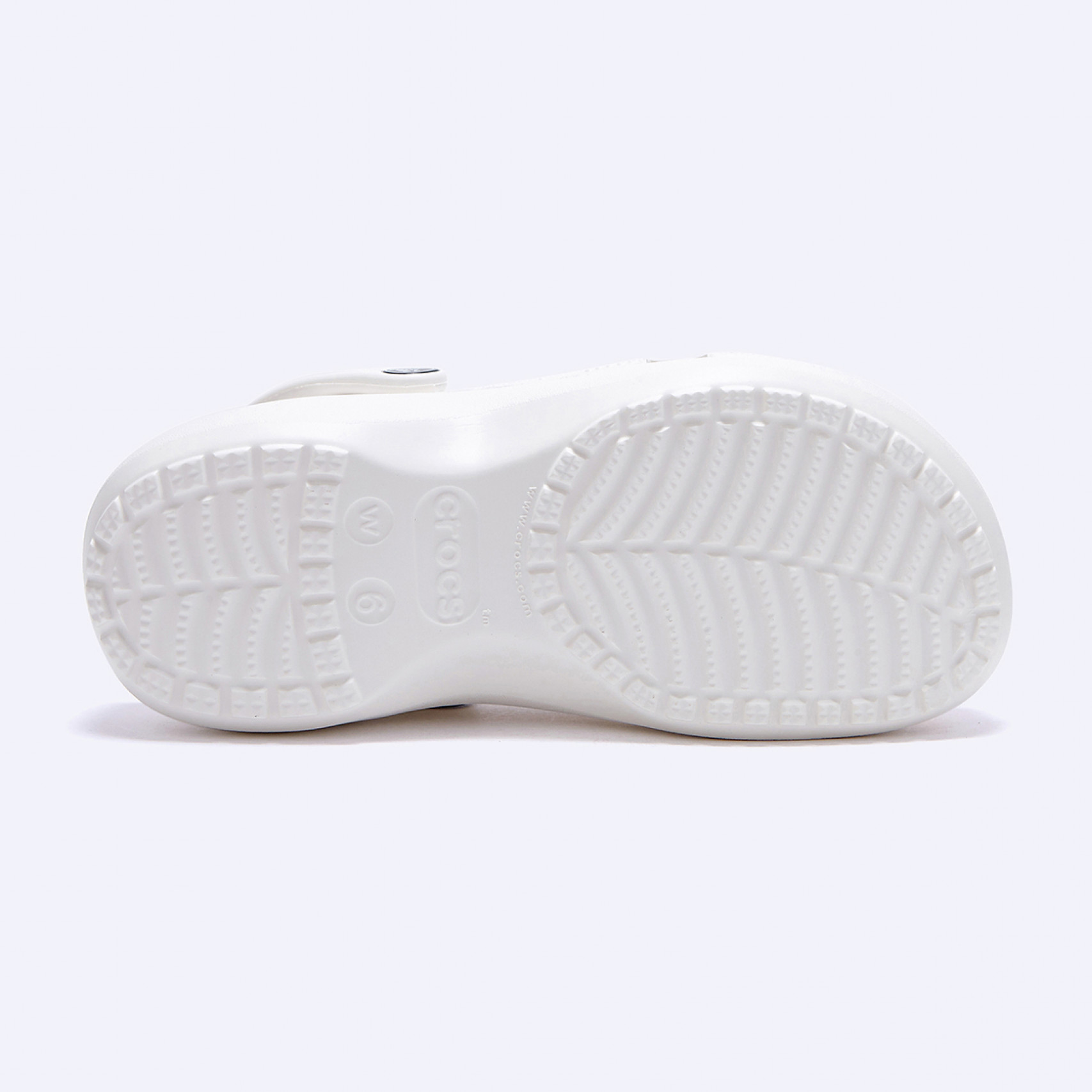 클래식 플랫폼 클로그 화이트 / 206750-100