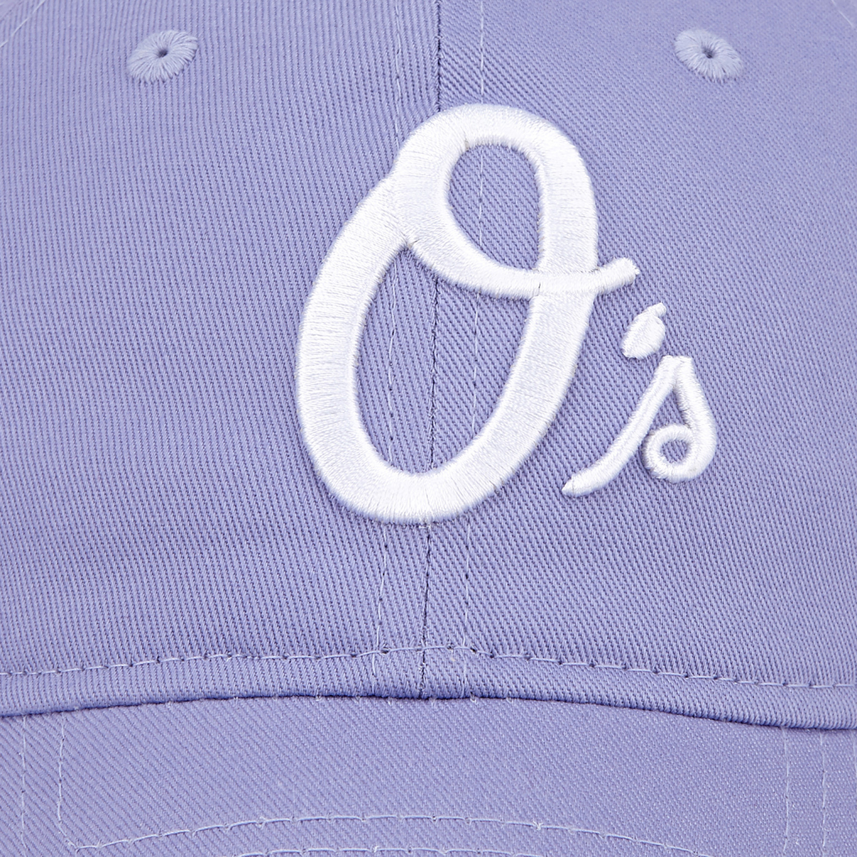 MLB 베이직 볼티모어 오리올스 언스트럭쳐 볼캡 라벤더 / 13549158