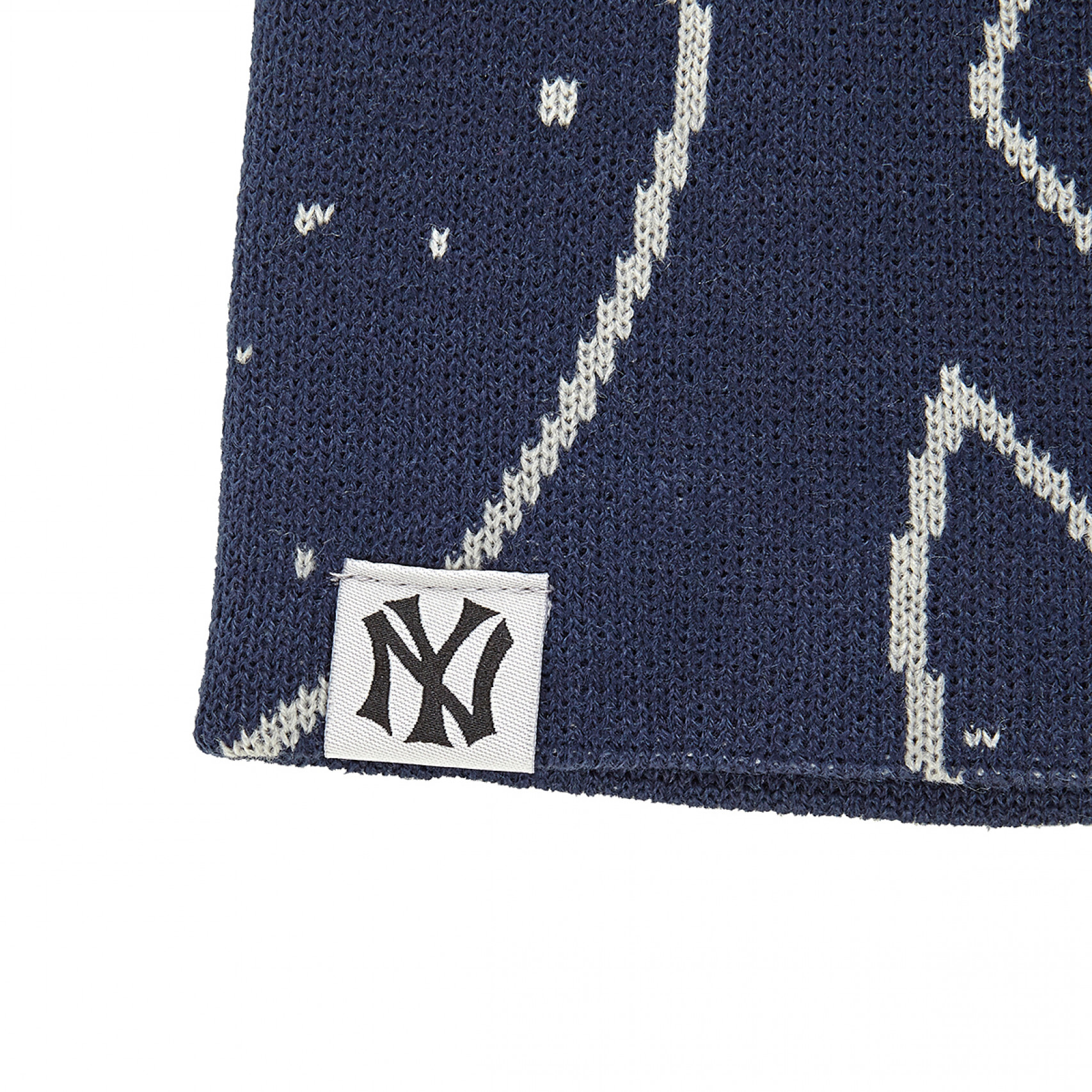뉴에라 MLB 쿠퍼스 타운 뉴욕 양키스 빅 로고 베이직 비니 네이비 / 13946854