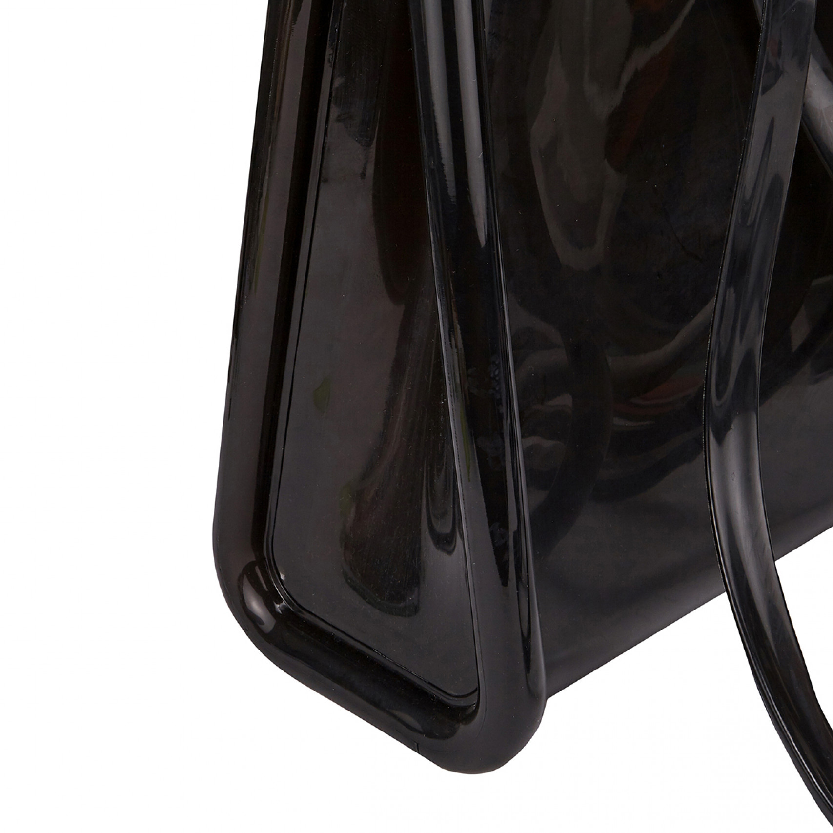 멜리사 X 텔파 젤리 쇼퍼백 L 블랙/34405-AT535