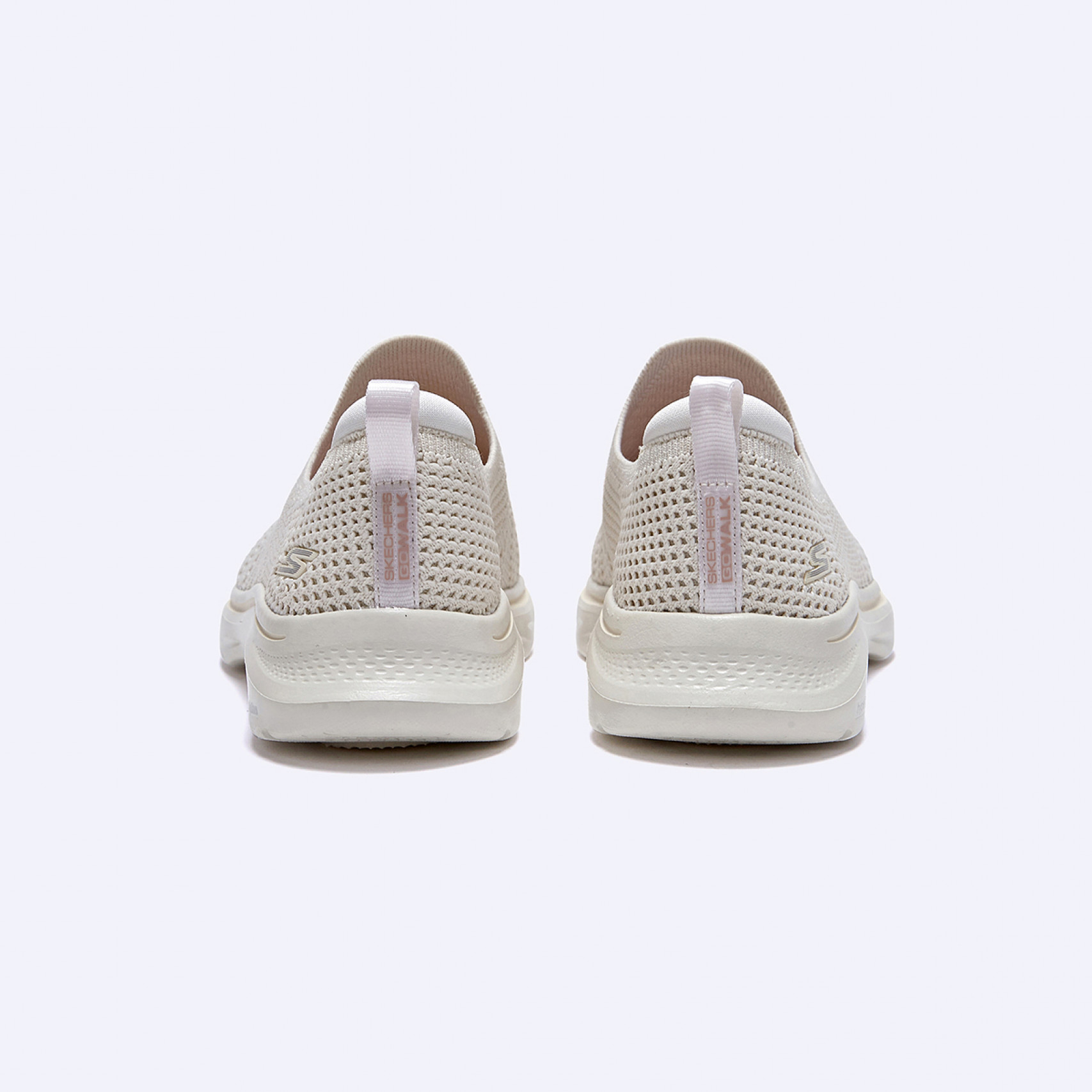 스케쳐스 고 워크 7 오트밀 화이트 여성 / 125204 / FLSKEA1W10