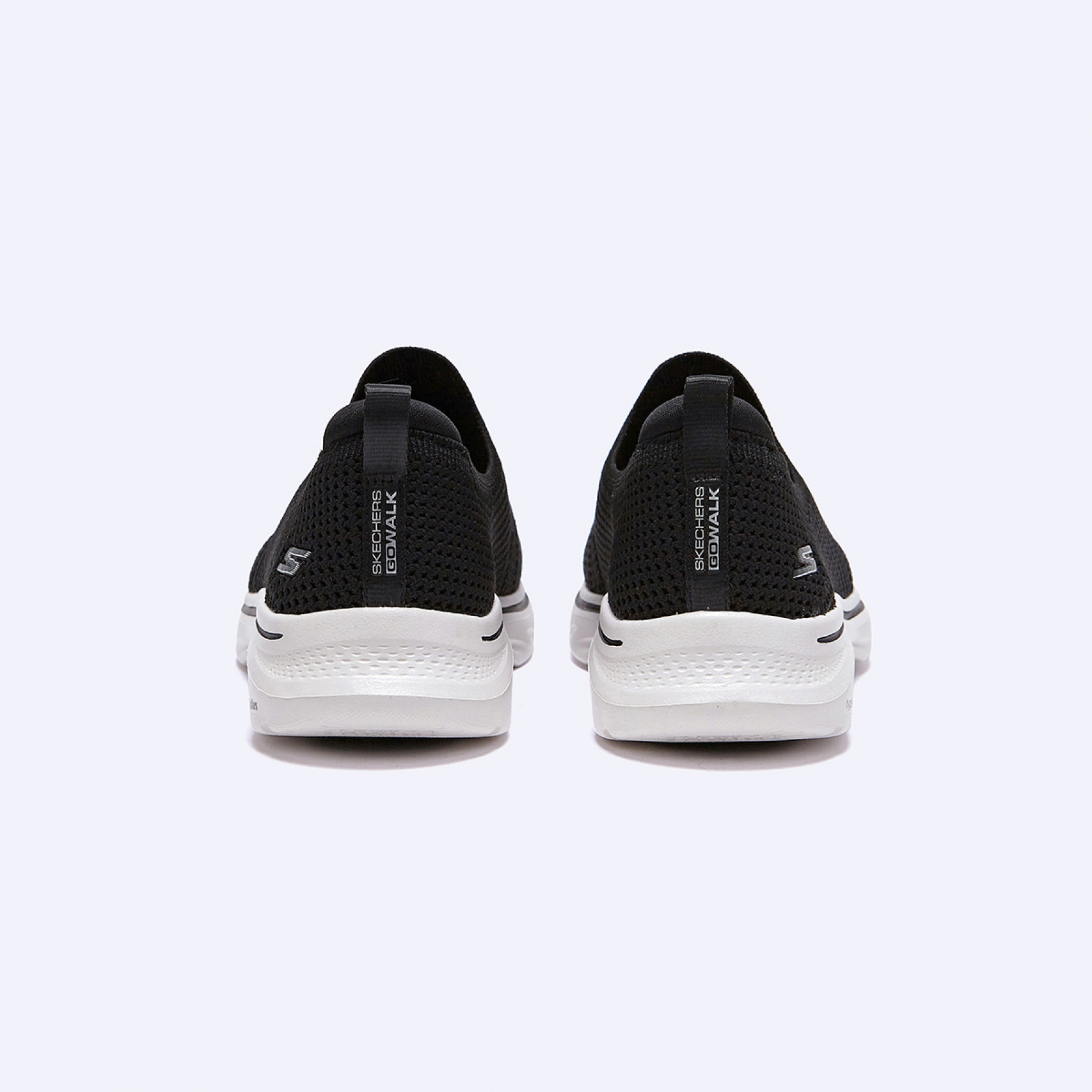 스케쳐스 고 워크 7 블랙 화이트 여성 / 125204 / FLSKEA1W01
