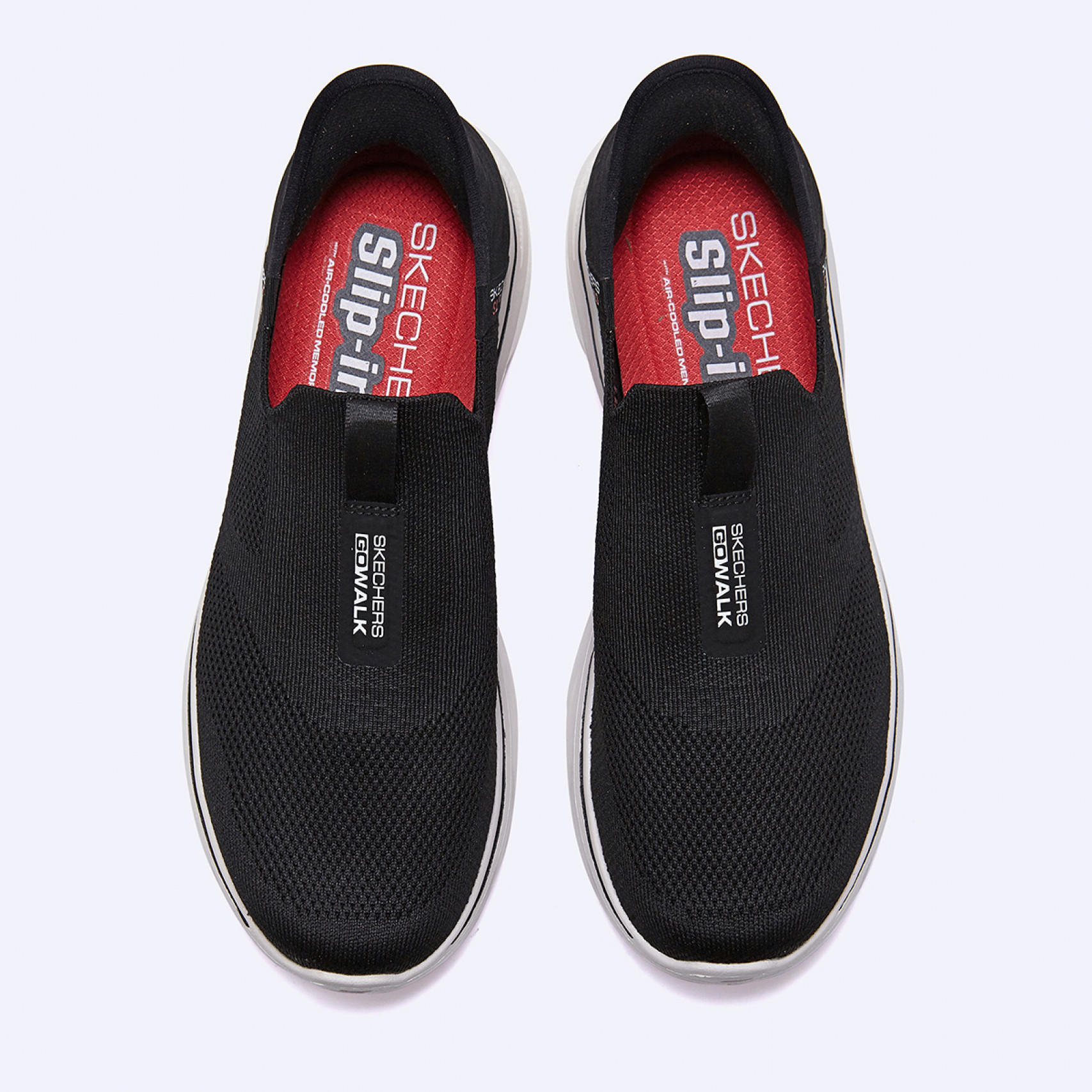 고 워크 7 (슬립인스) 블랙 화이트 남성 / 216641