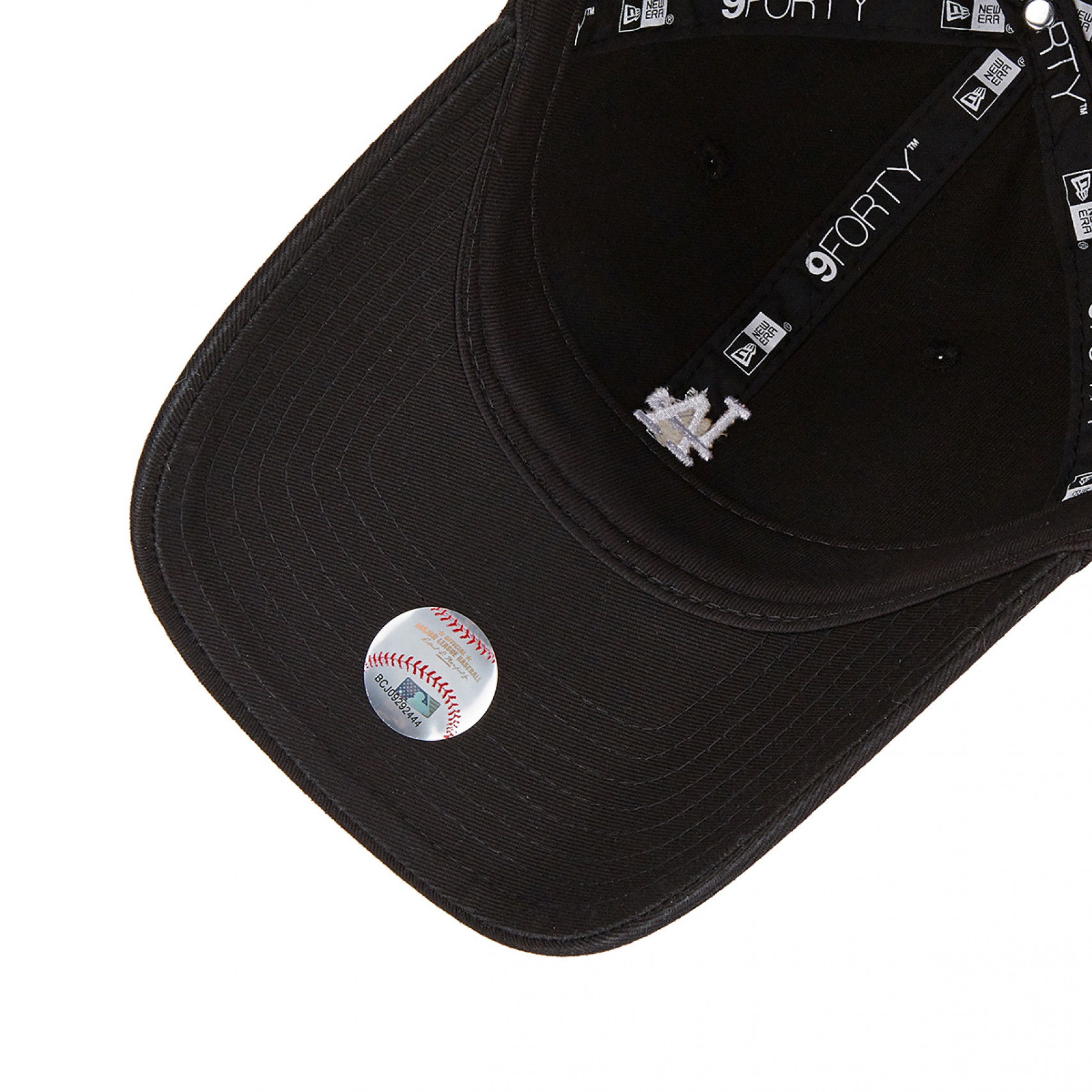 MLB 워시드 미니 로고 LA 다저스 언스트럭쳐 볼캡 블랙 / 14205767