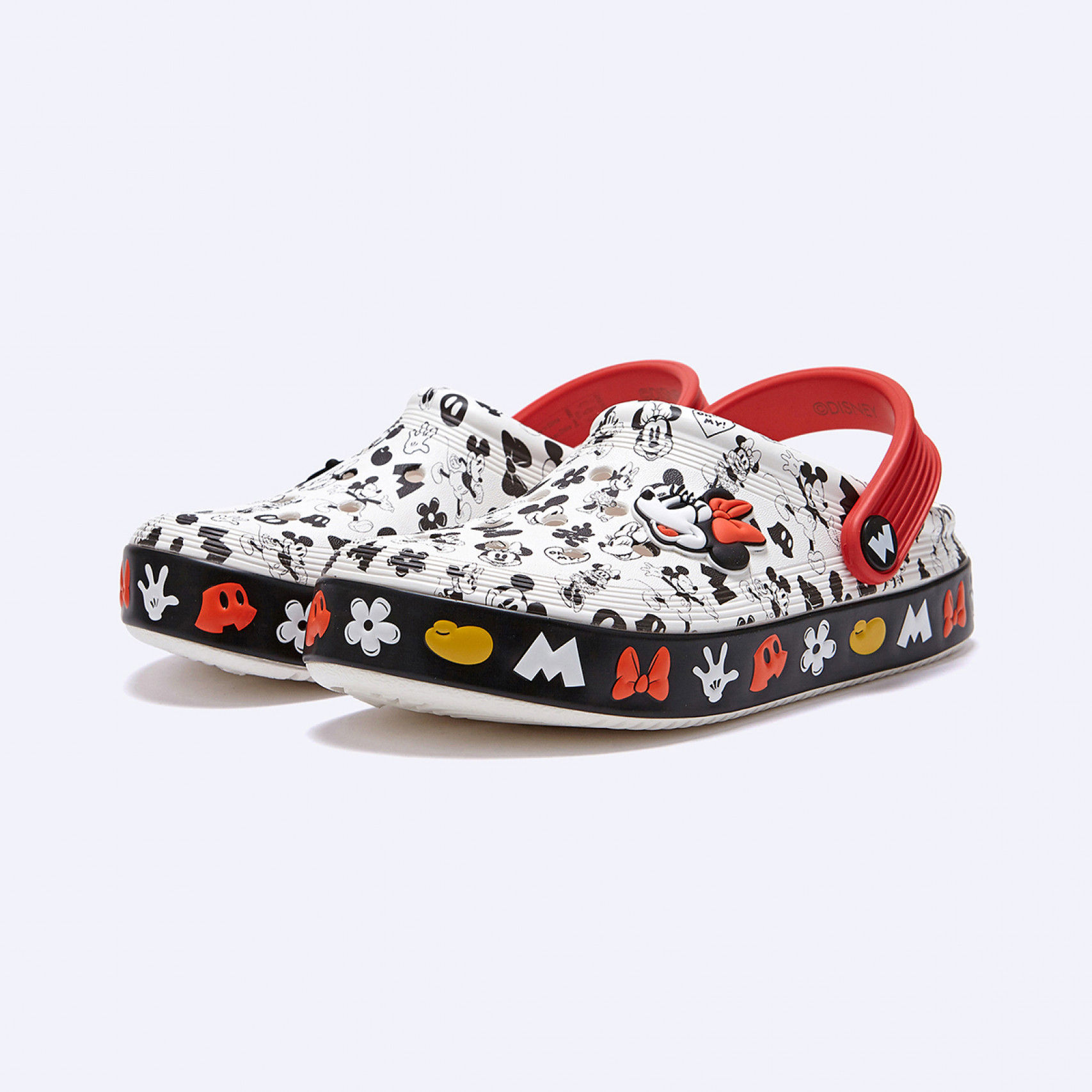 미키 오프코트 클로그 키즈 화이트 / 208866-100