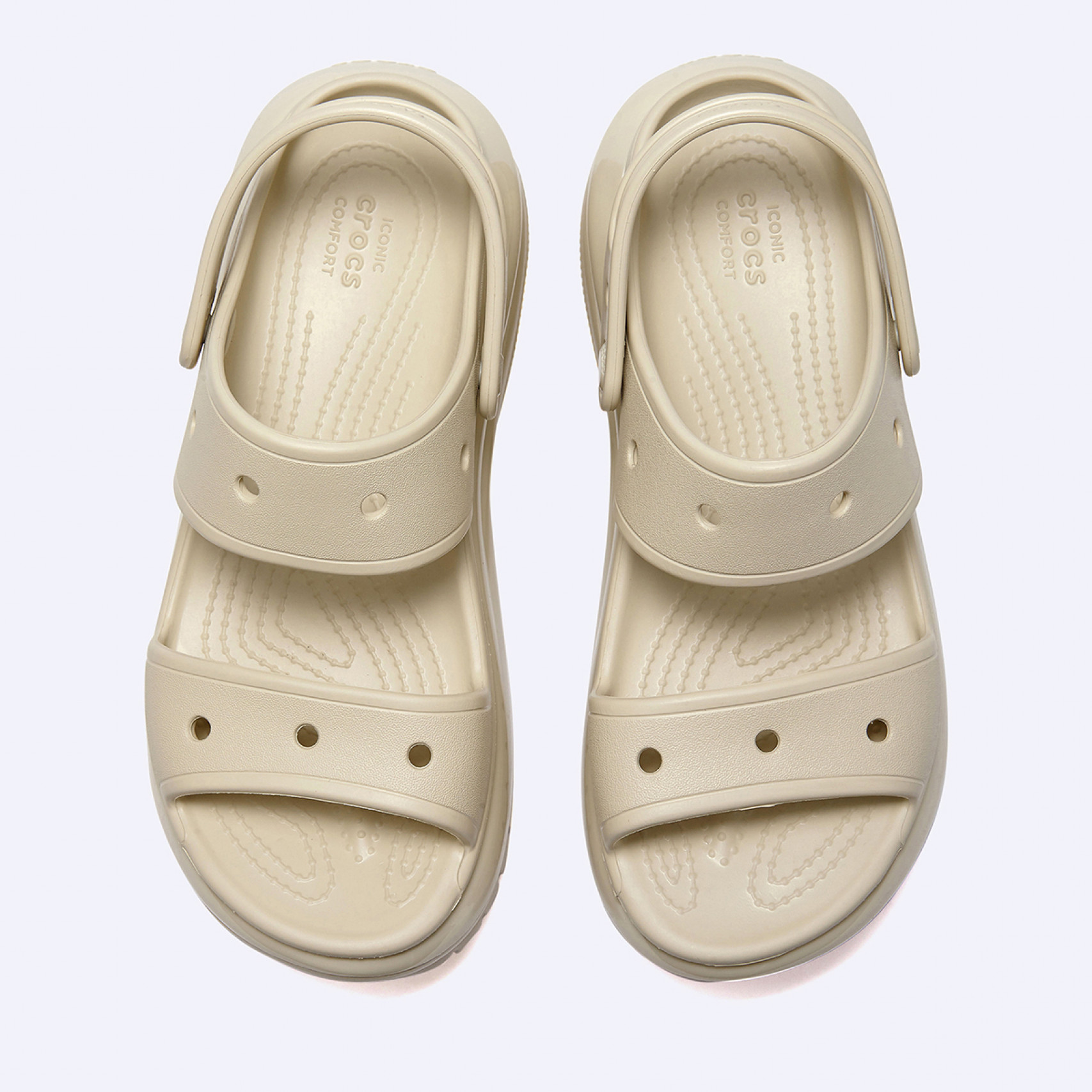 클래식 메가 크러쉬 샌들 베이지 / 207989-2Y2