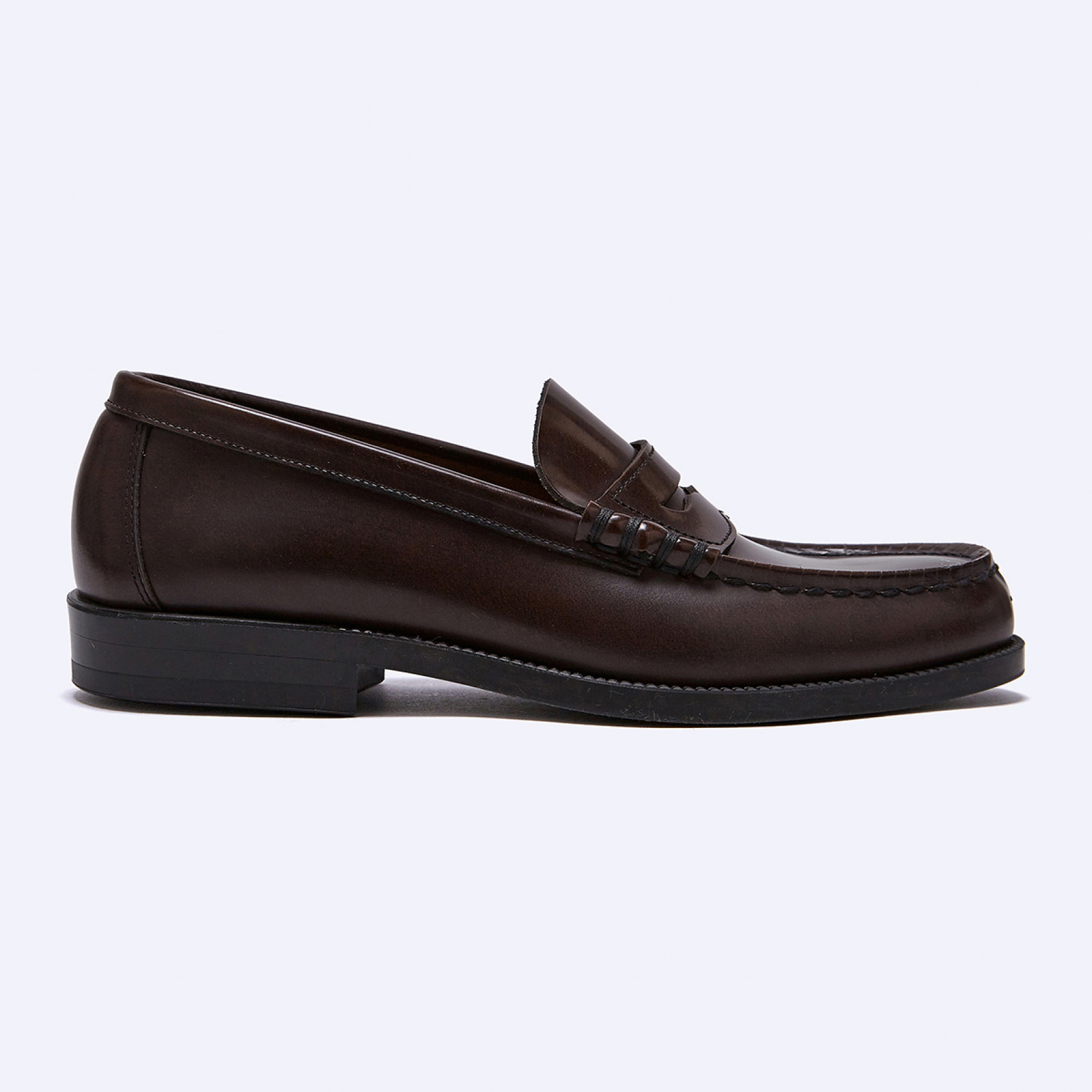 남성용 소가죽 페니로퍼 HS-906 D.BROWN