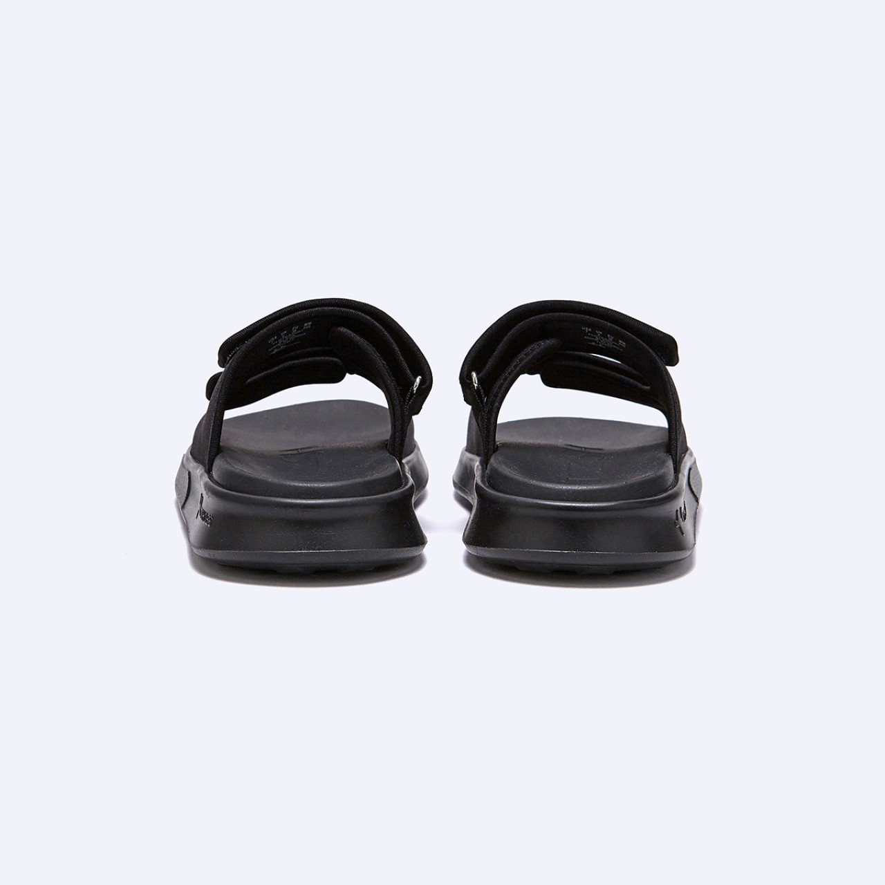 젤리 더블 라인 슬라이드 블랙 / FLOTEA2U01