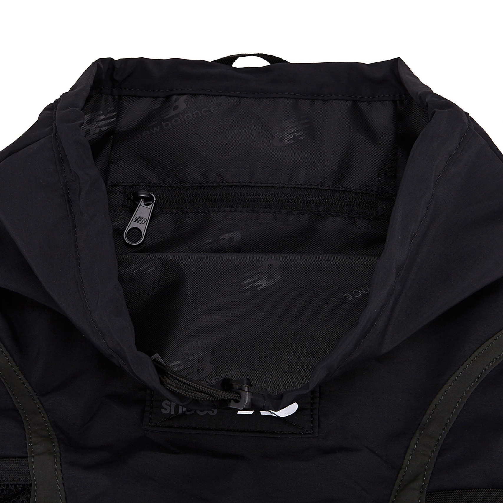 뉴트로 스트링 백팩 블랙