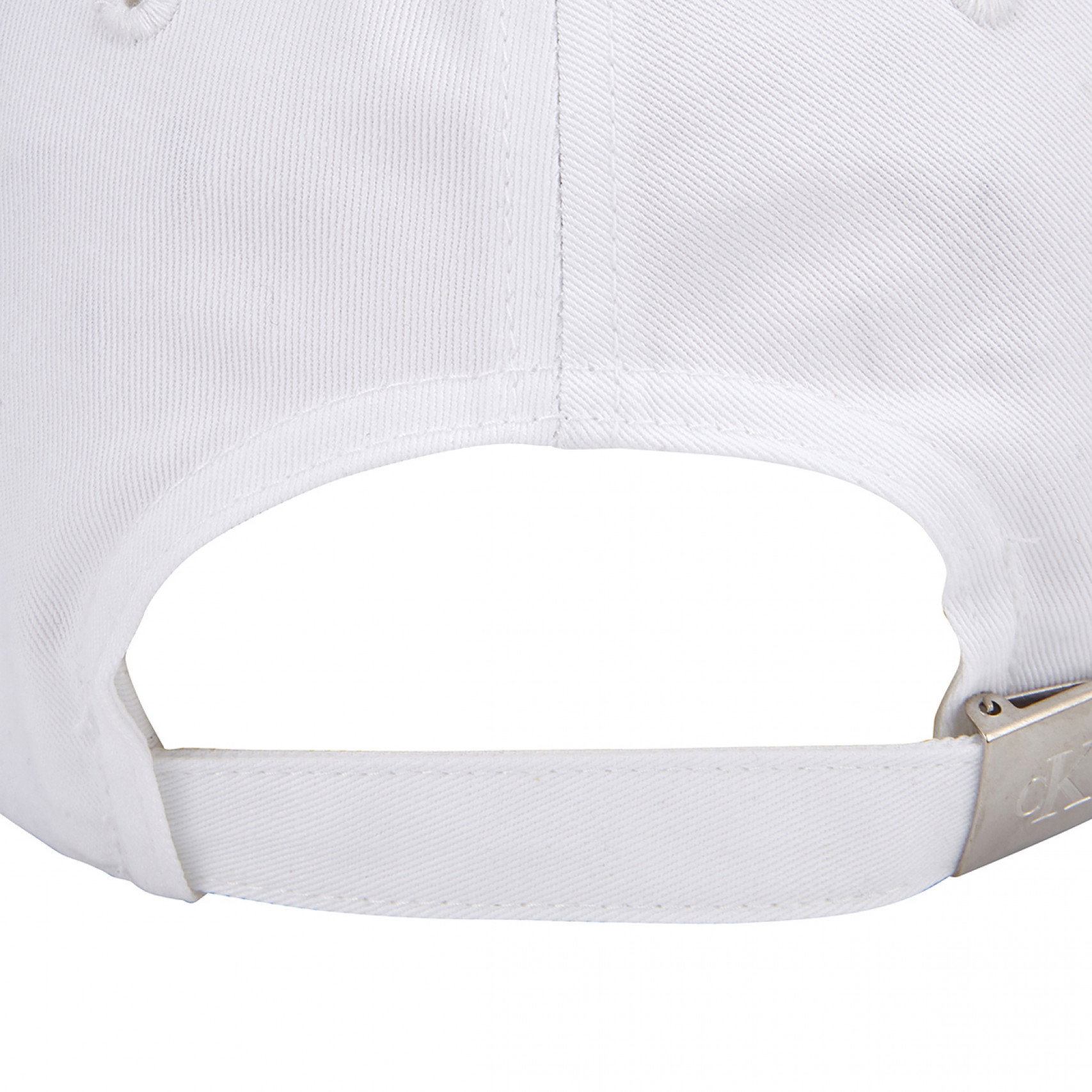 CKJ 모노그램 엠브로이더리 볼캡 화이트 / HX0263391