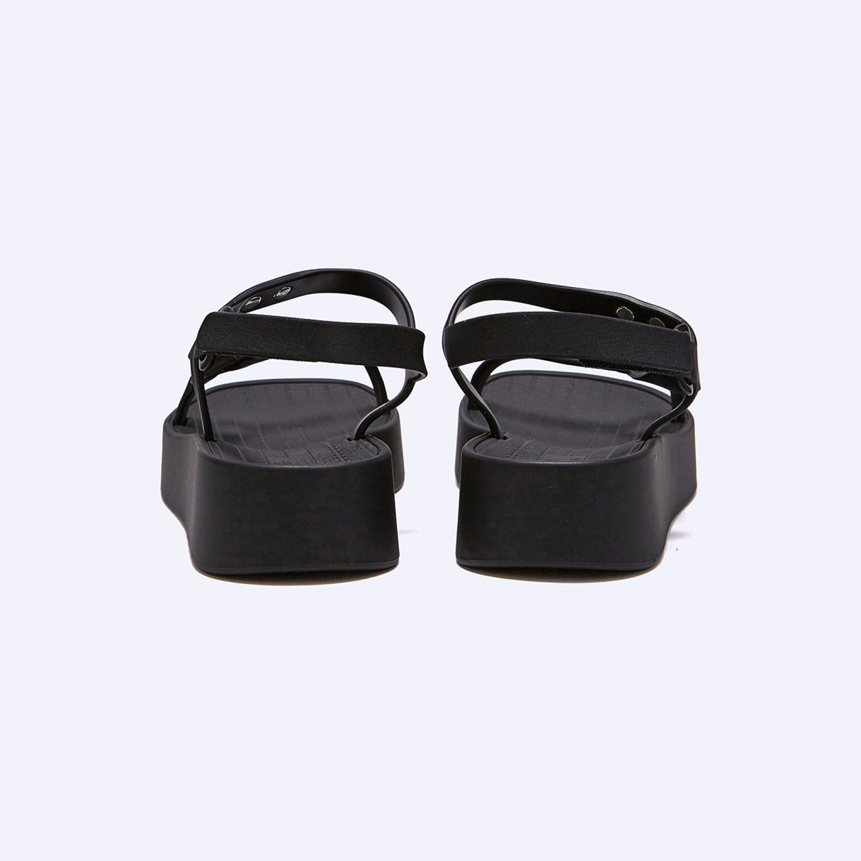 썬 다운타운 플랫폼 샌들 블랙 / 35710-AR755