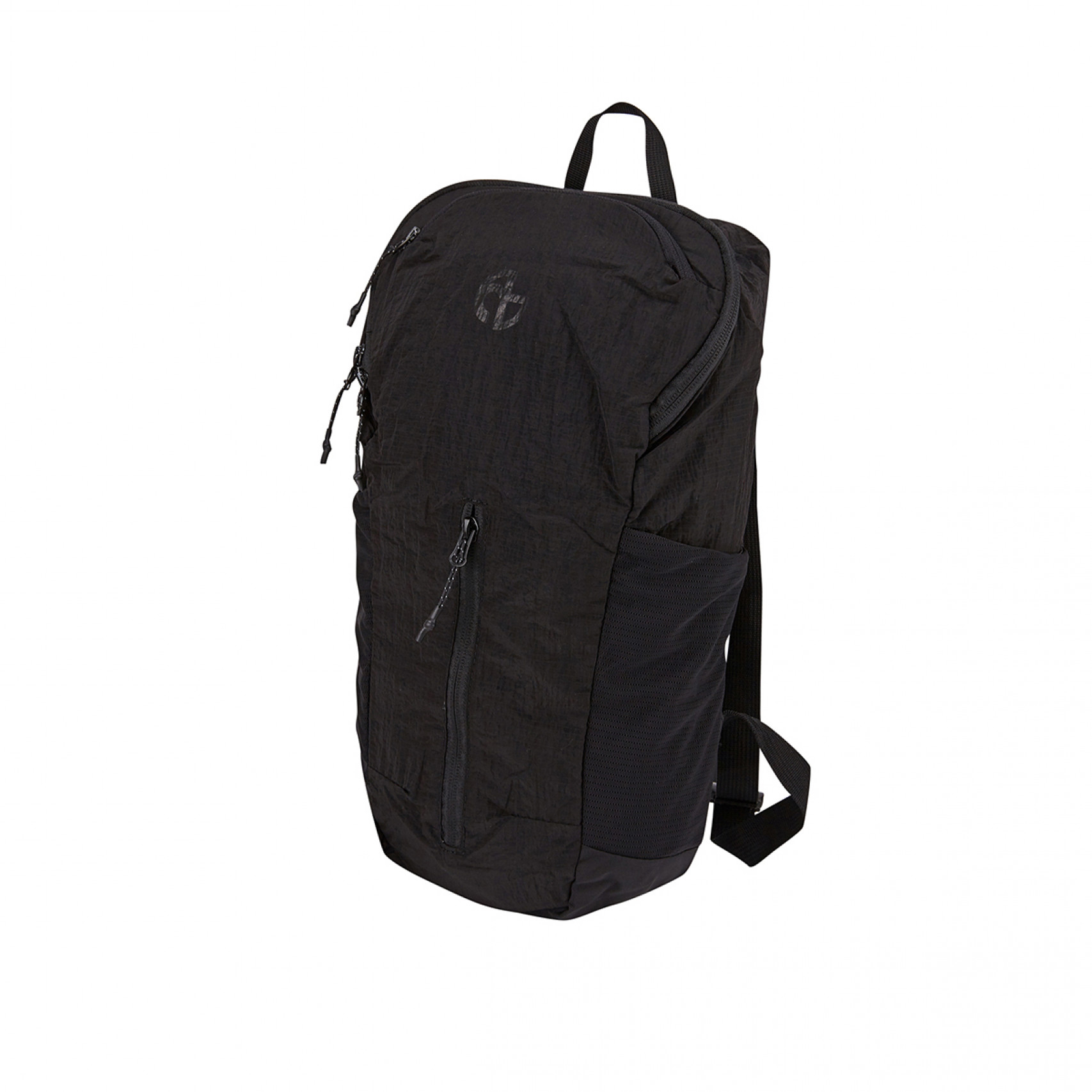 SYMBOL NYLON DAYPACK - BLACK