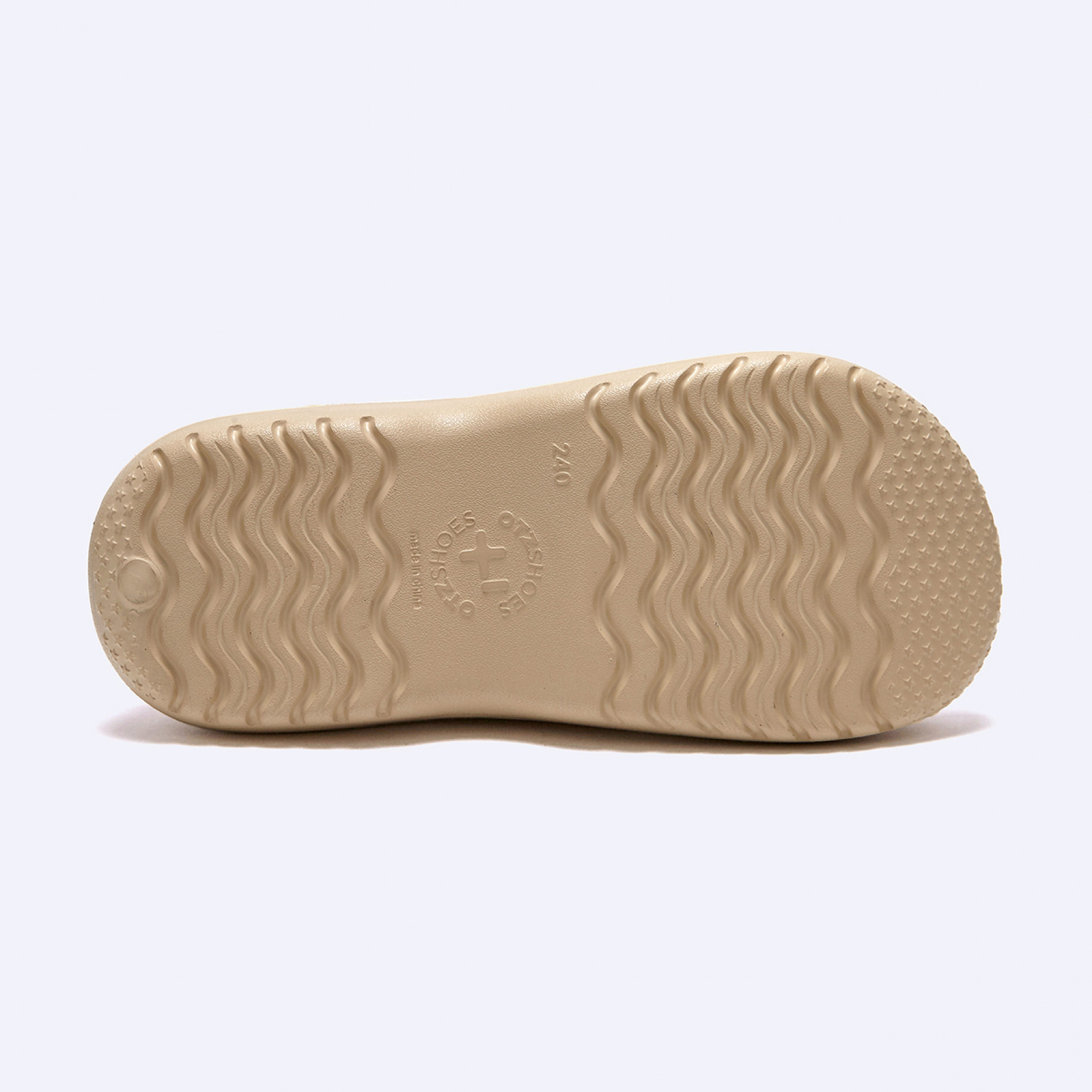 비들 플랫폼 투 스트랩 슬라이드 베이지 / FLOTES2U18