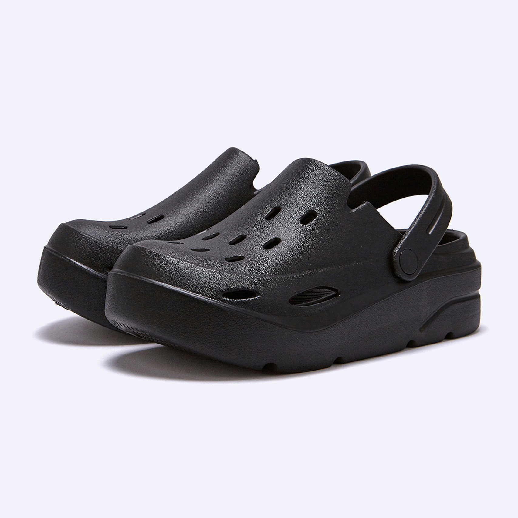 D Basic 쿠션 클로그 블랙 / FLFDES2U50