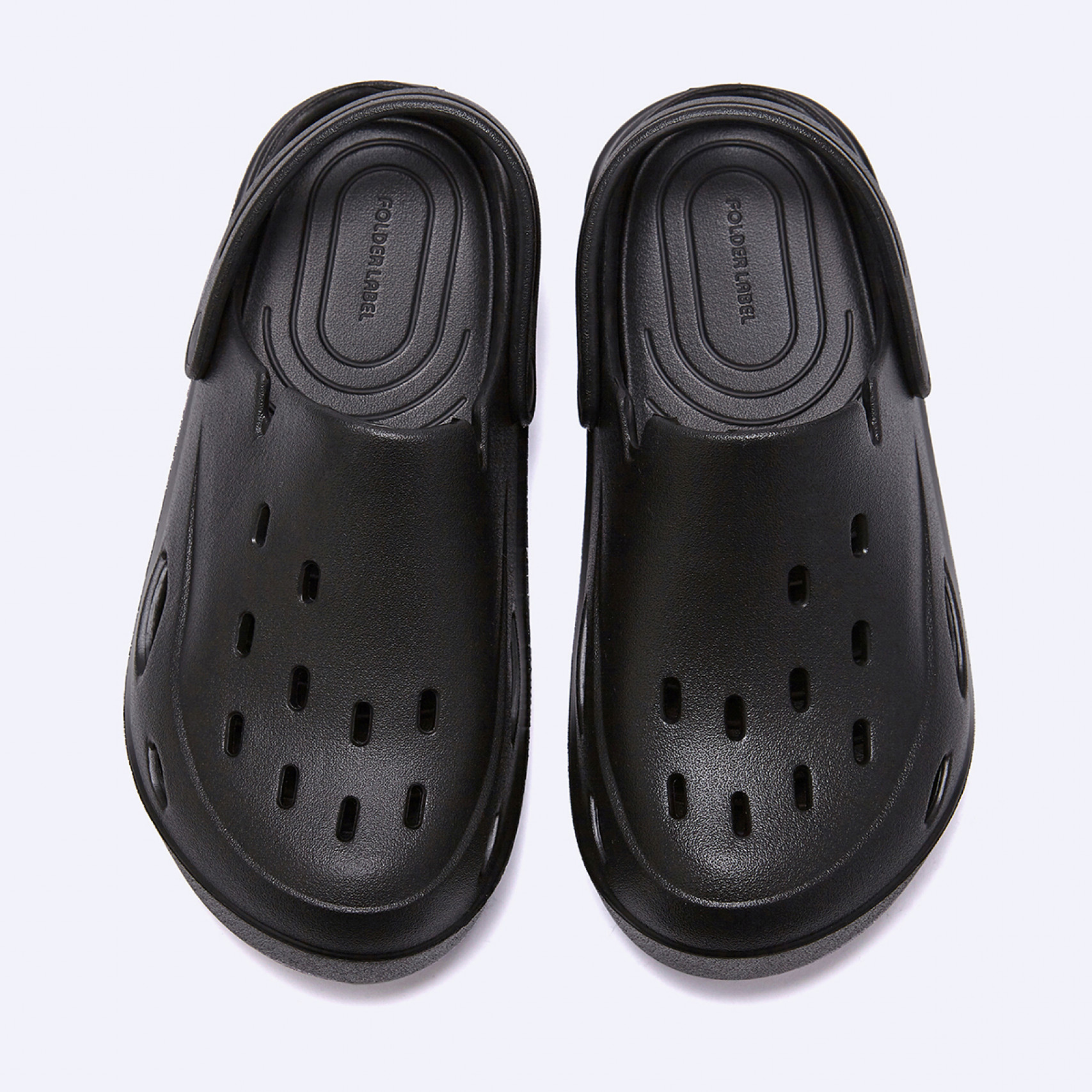 D Basic 쿠션 클로그 블랙 / FLFDES2U50