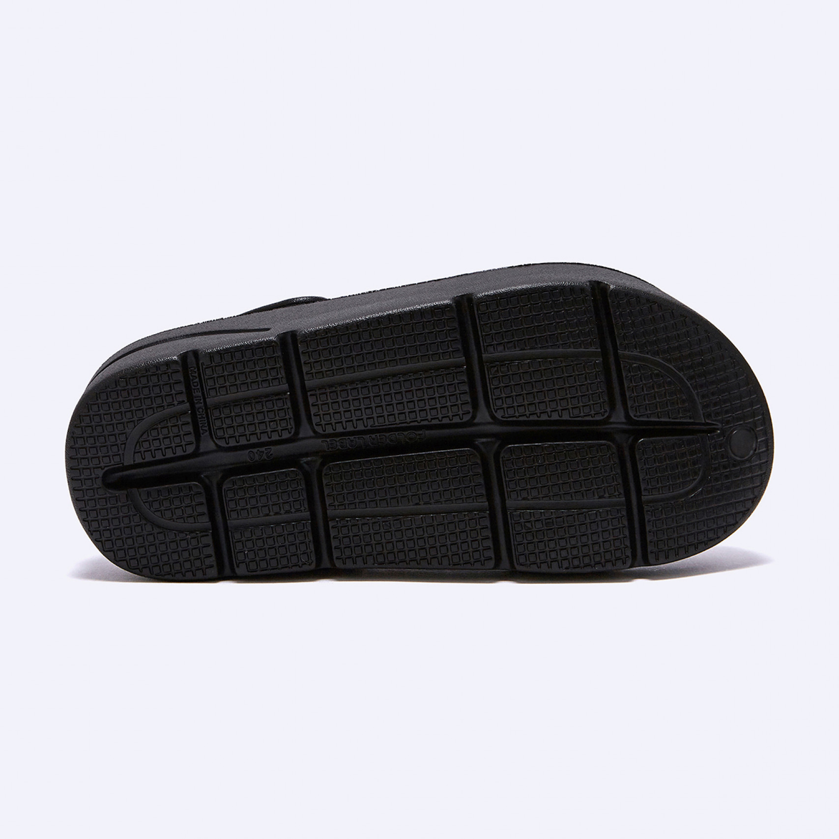 D Basic 쿠션 클로그 블랙 / FLFDES2U50