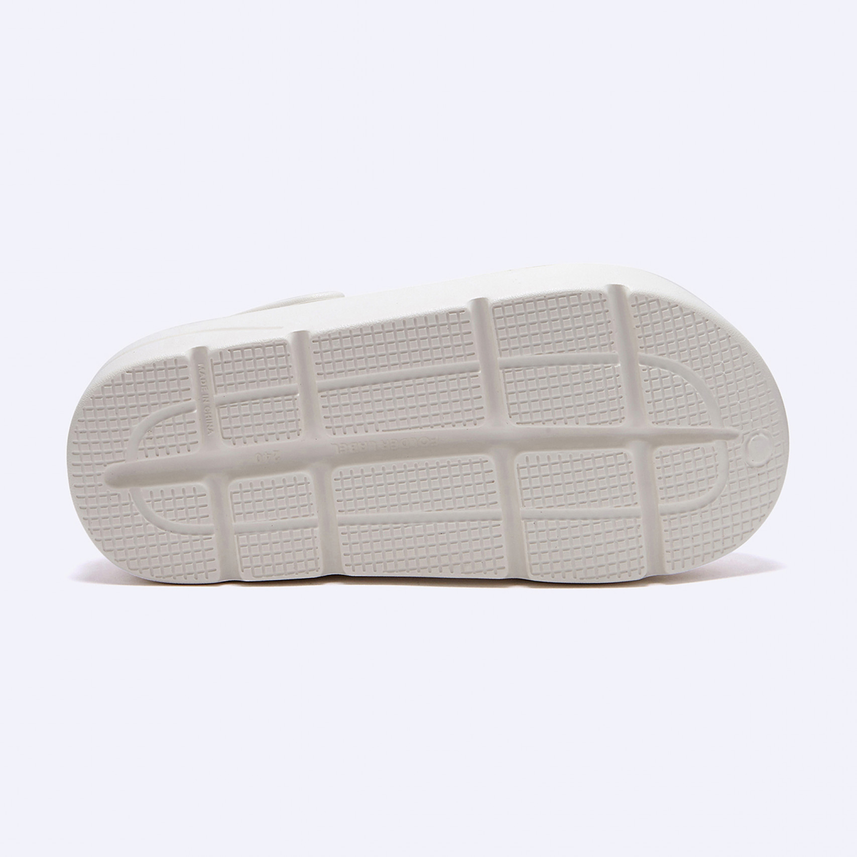 D Basic 쿠션 클로그 화이트 / FLFDES2U51