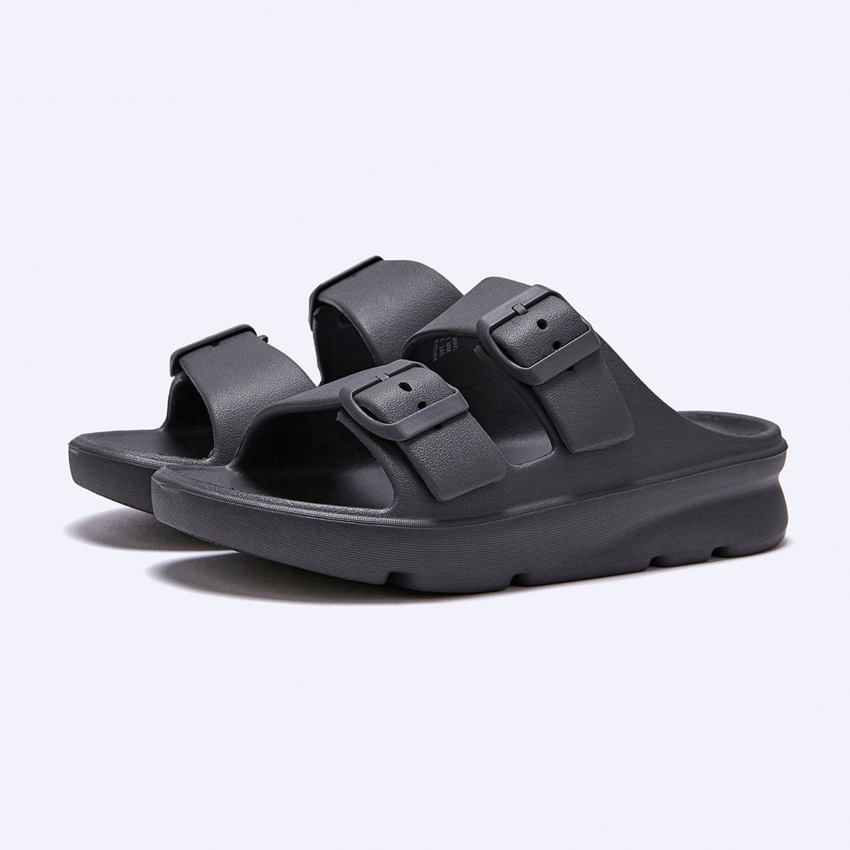 D Basic 쿠션 더블 슬라이드 다크 그레이 / FLFDES2U23