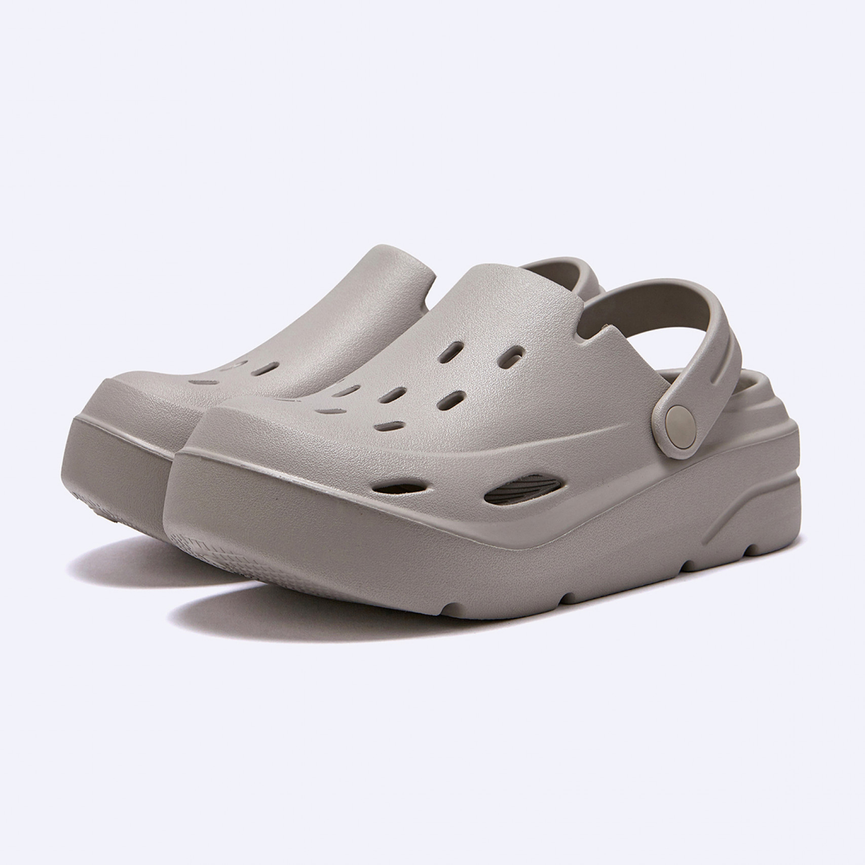 D Basic 쿠션 클로그 라이트 그레이 / FLFDES2U53