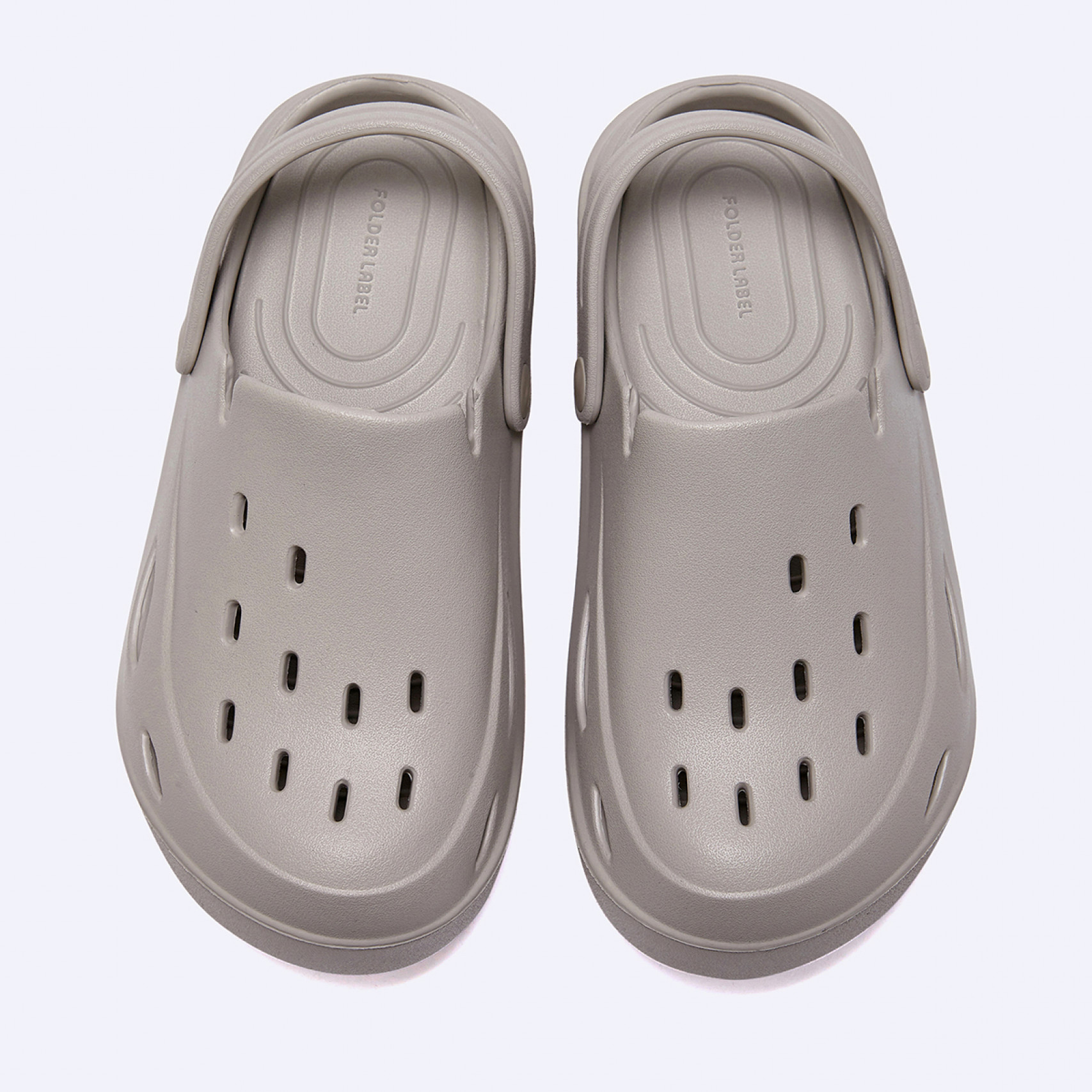 D Basic 쿠션 클로그 라이트 그레이 / FLFDES2U53