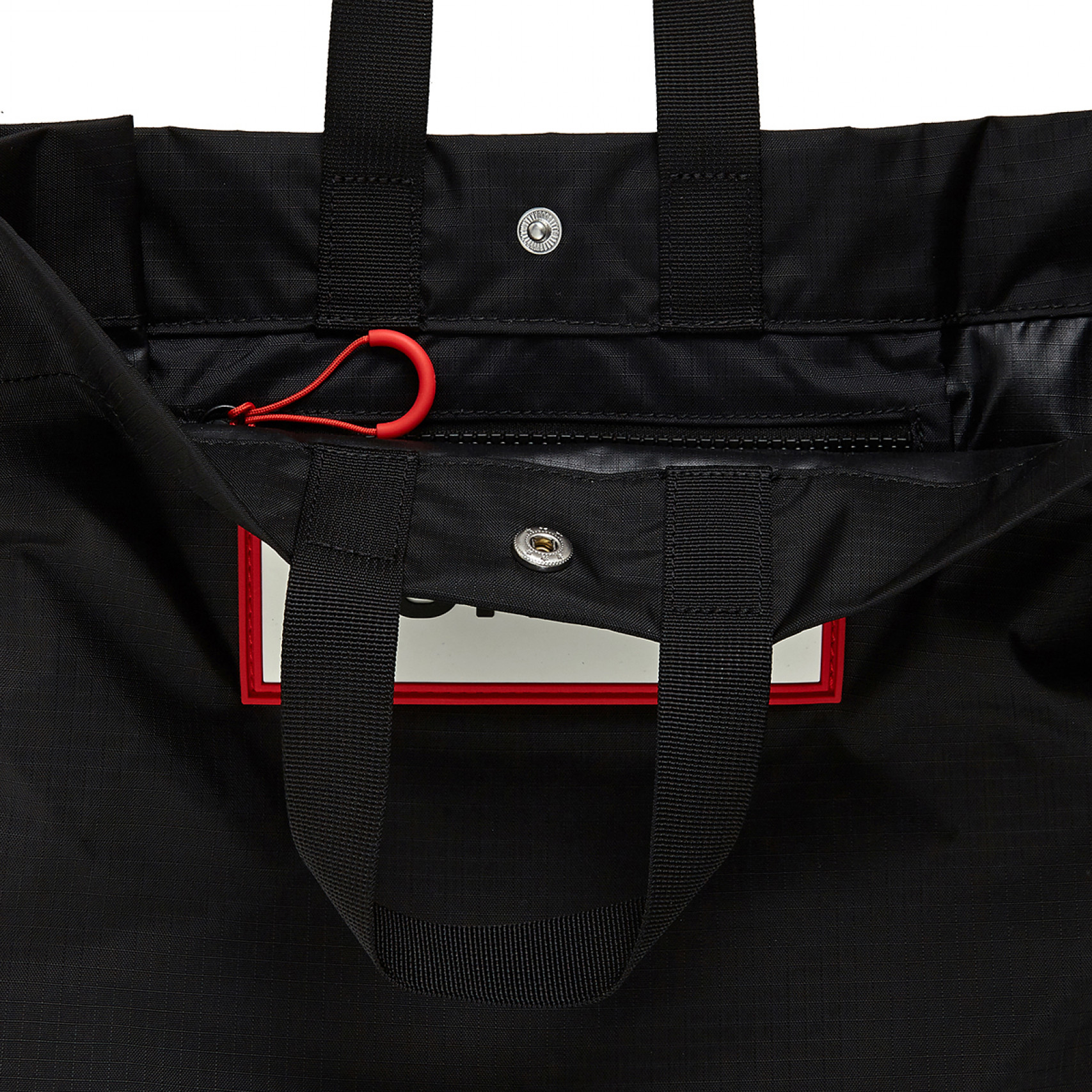 (공용) 트래블 립스탑 토트백 블랙 / UBS1517NRSRBO