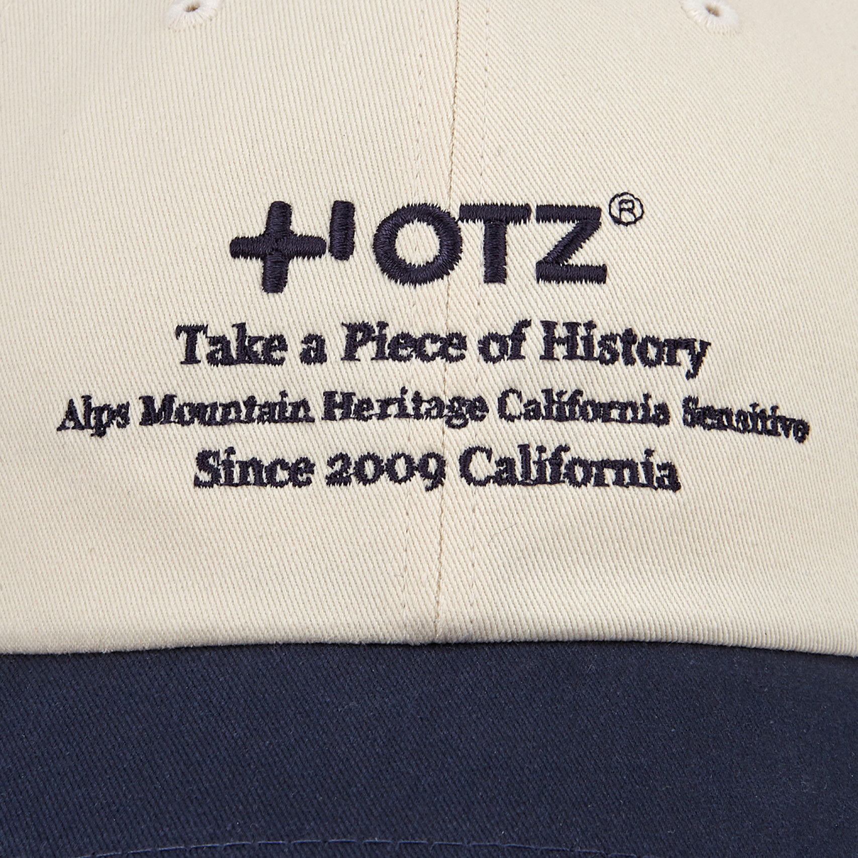 레터링 볼캡 네이비 / FLOTES2C01