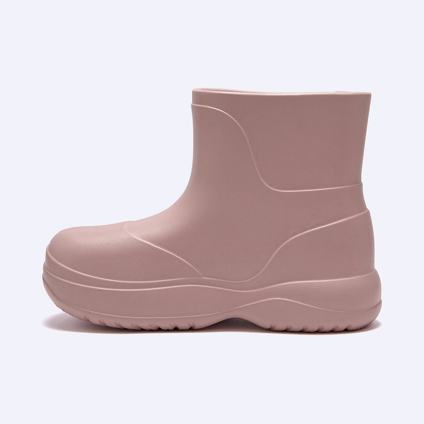 비들 플랫폼 레인부츠 숏 핑크 / FLOTES2W23