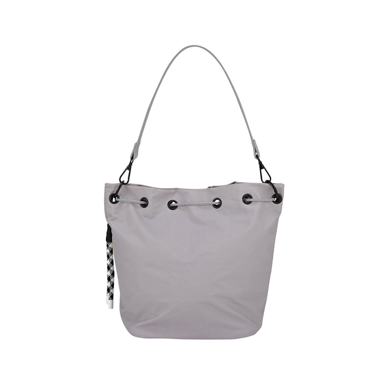 나일론 버킷백 L 그레이 / FLOTES2B05