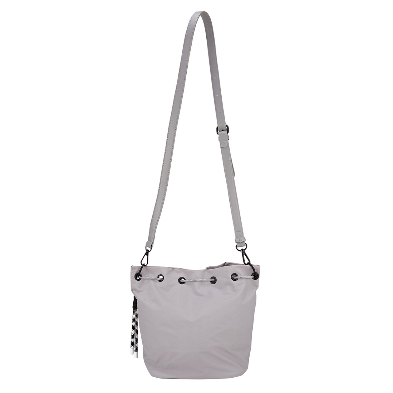 나일론 버킷백 L 그레이 / FLOTES2B05