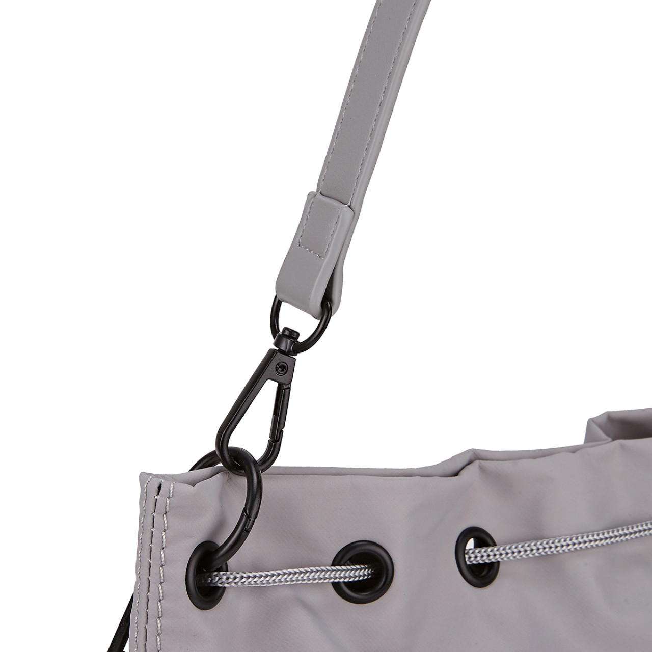 나일론 버킷백 L 그레이 / FLOTES2B05