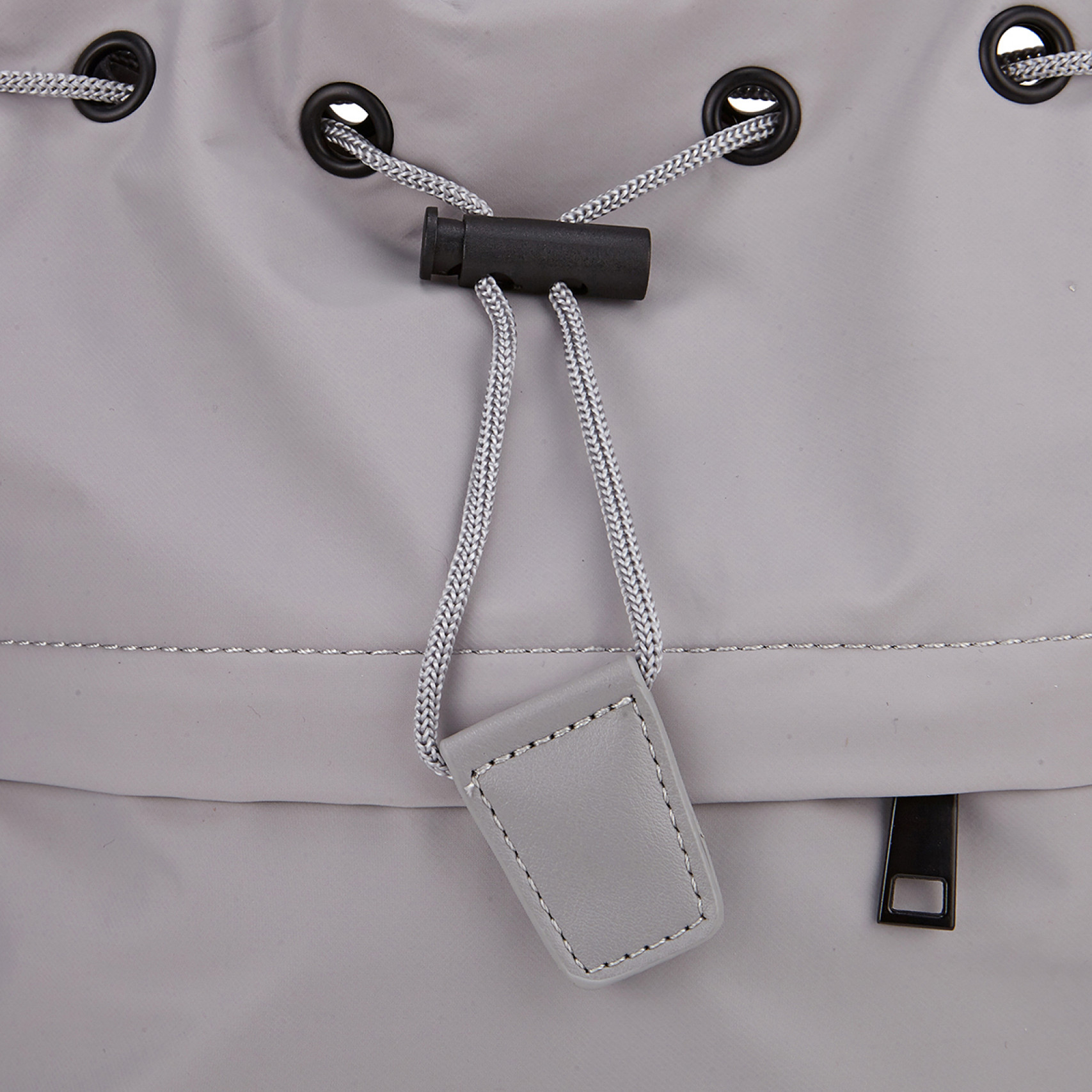 나일론 버킷백 L 그레이 / FLOTES2B05