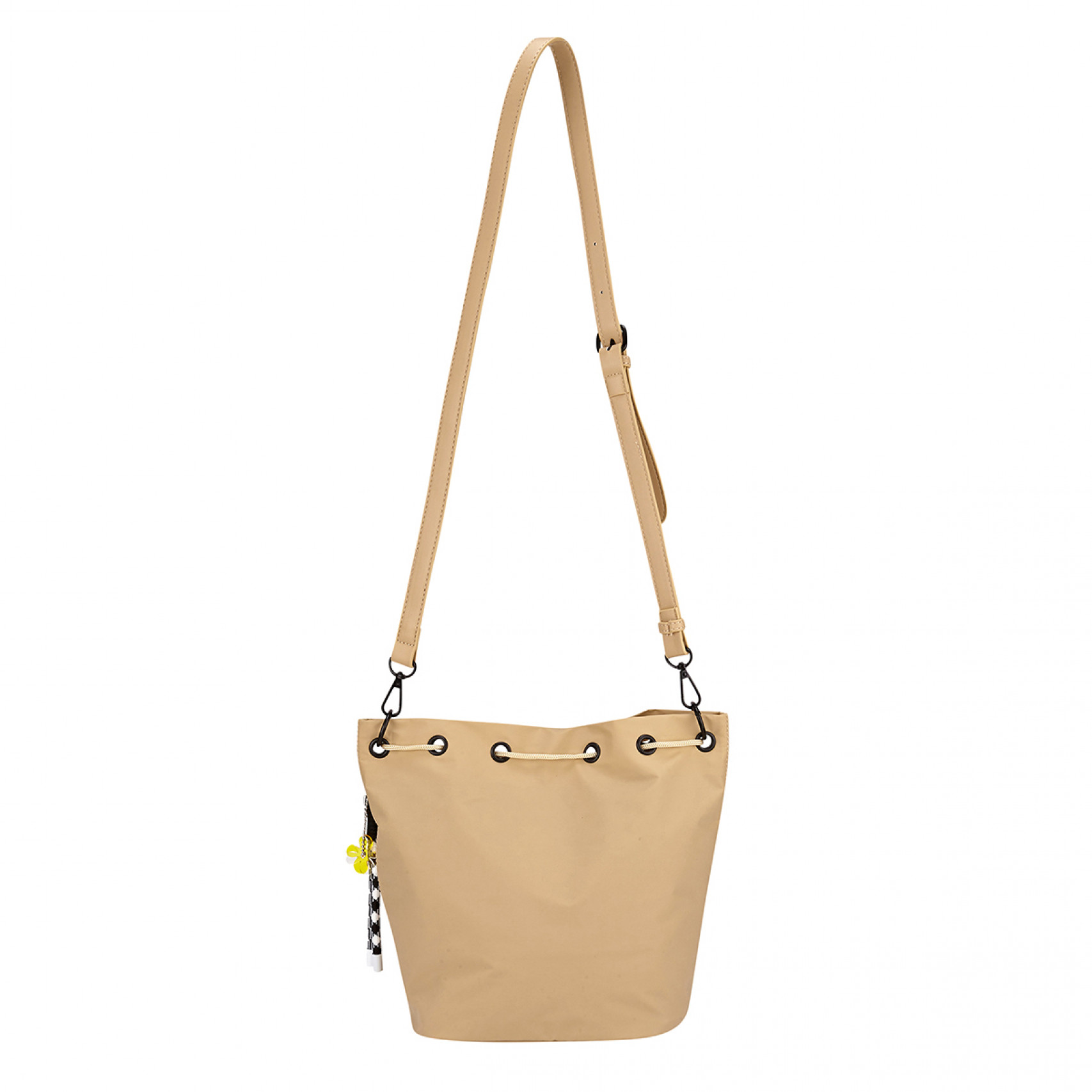 나일론 버킷백 베이지 / FLOTES2B04