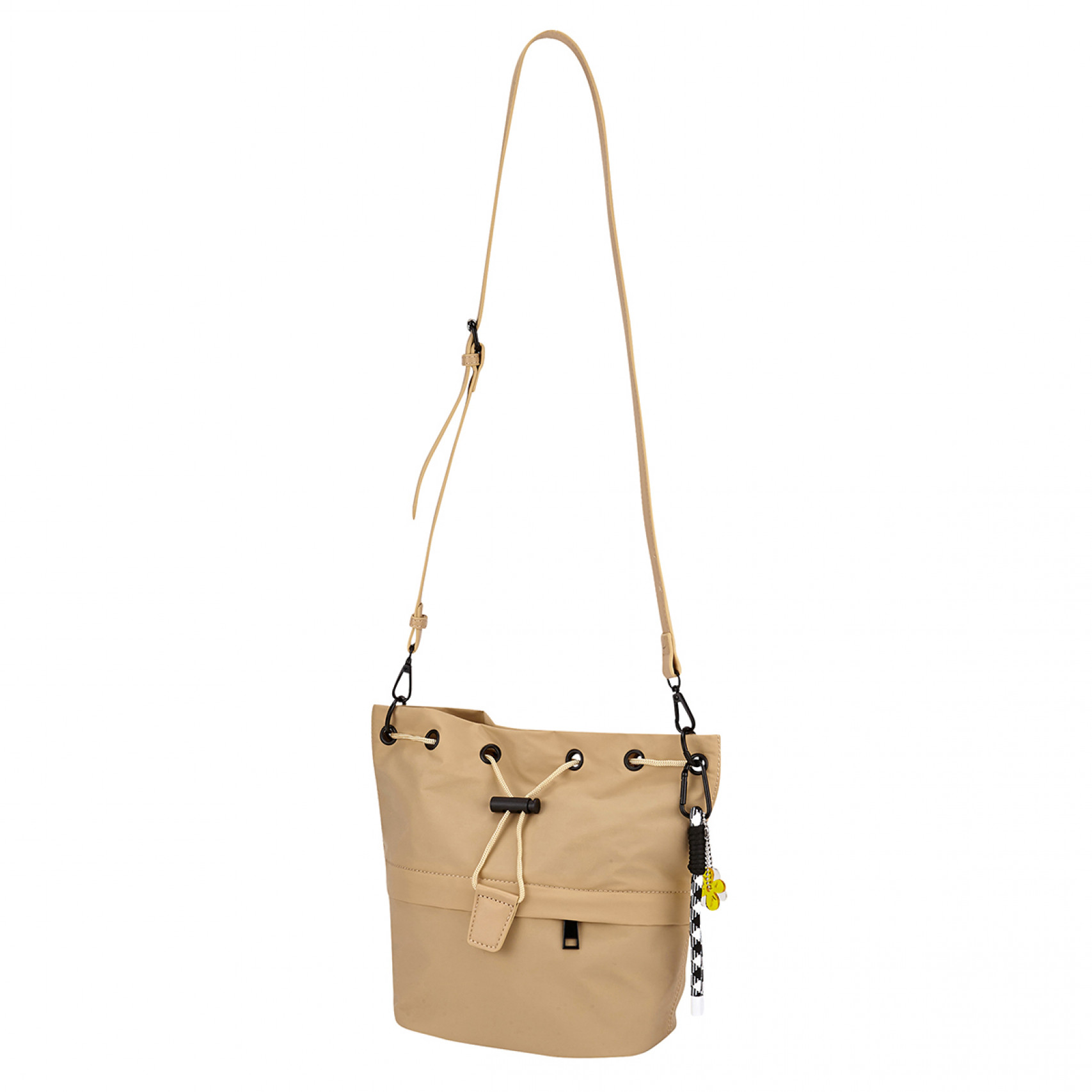 나일론 버킷백 베이지 / FLOTES2B04