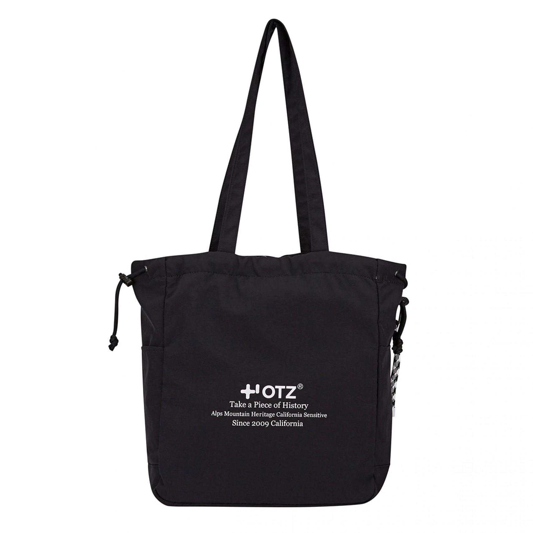 나일론 숄더백 블랙 / FLOTES2B06