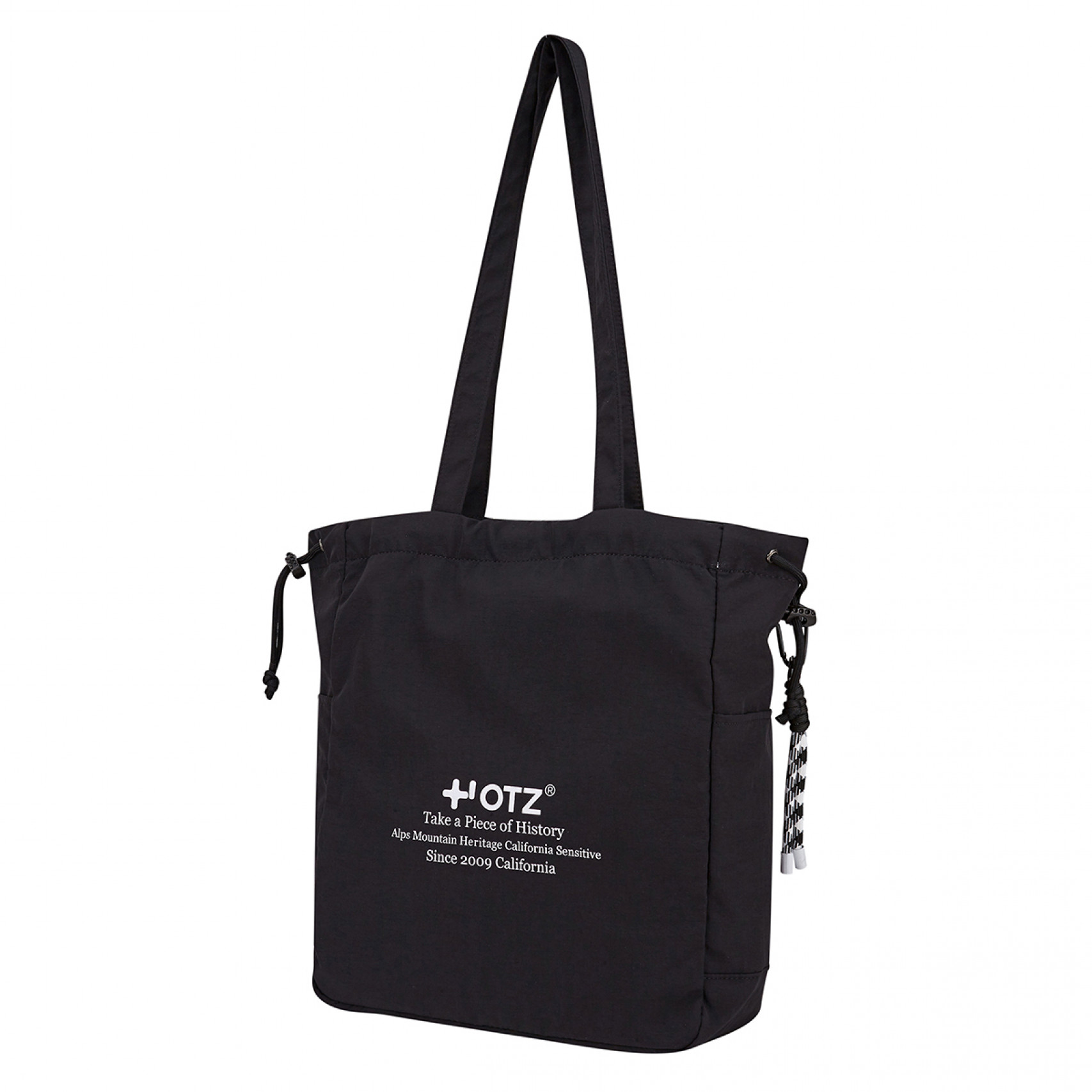 나일론 숄더백 블랙 / FLOTES2B06