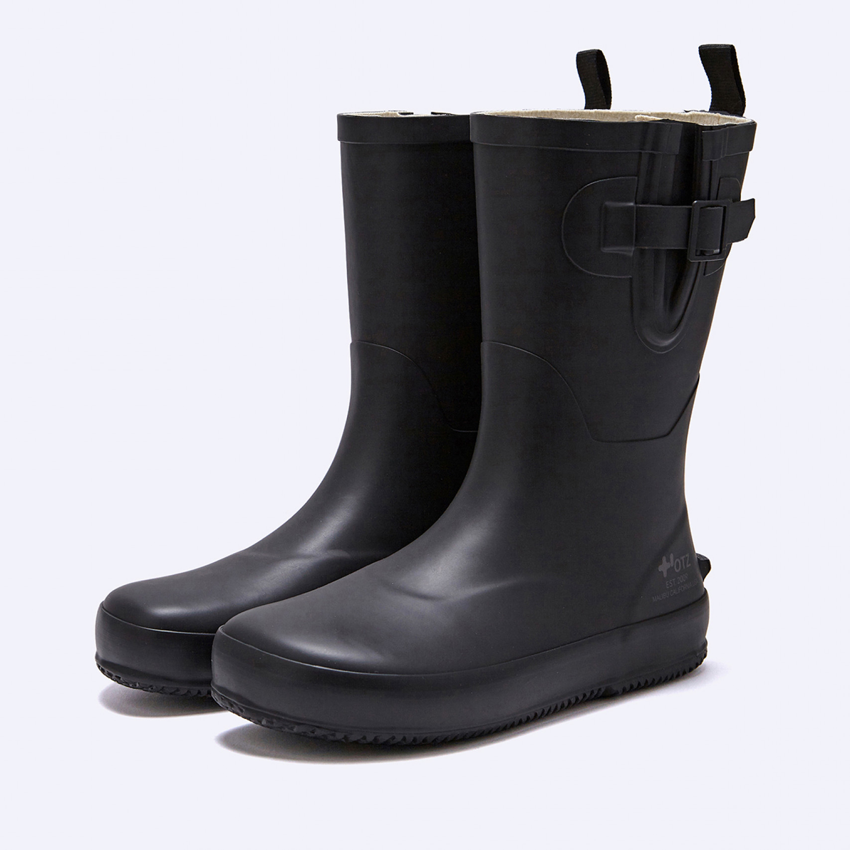 콜터빌 레인부츠 미들 블랙 / FLOTES2W27