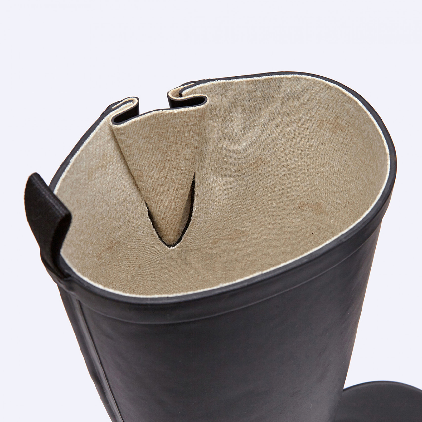 콜터빌 레인부츠 롱 블랙 / FLOTES2W31