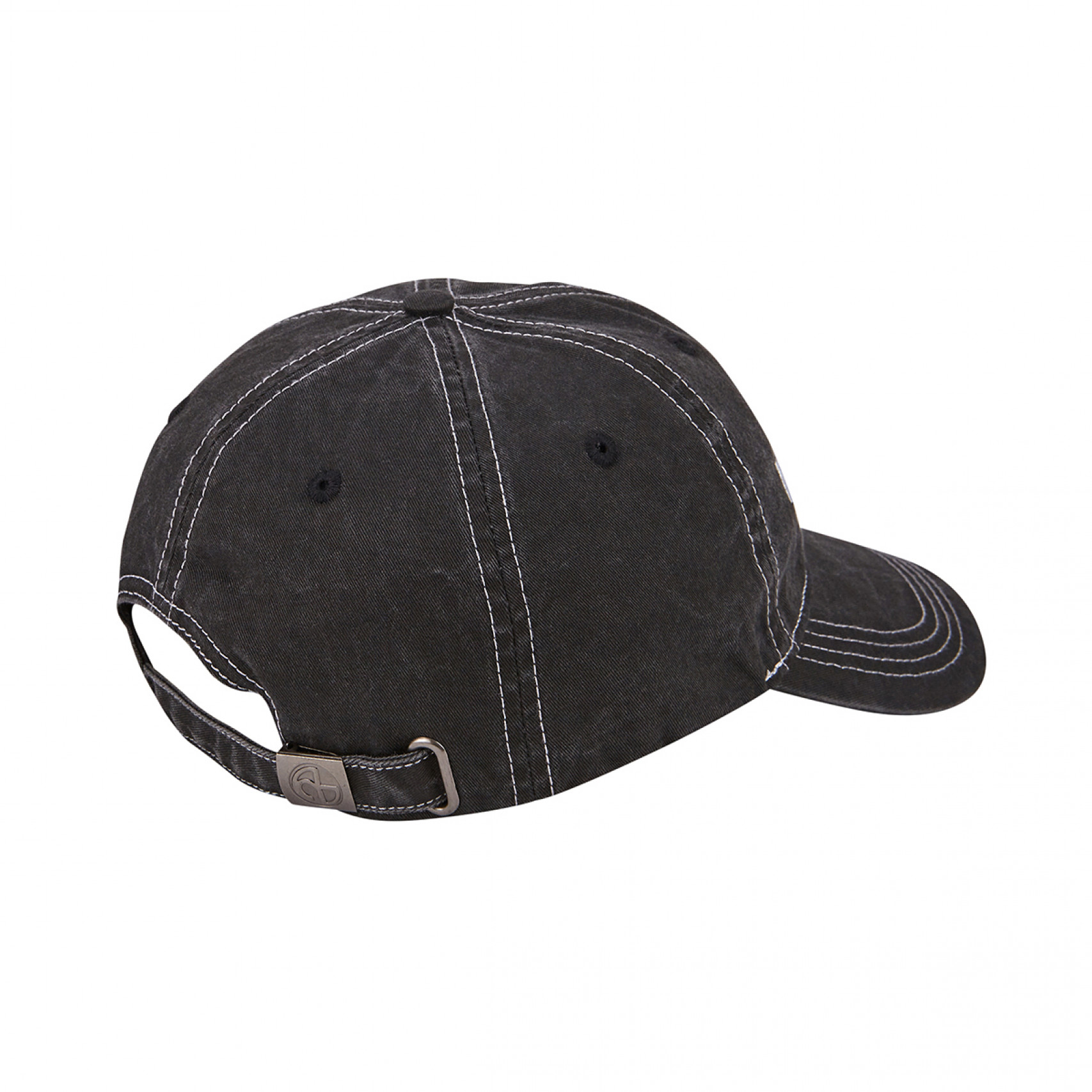STITCHED BALL CAP - WASHED CHARCOAL / NM55HG03M1
