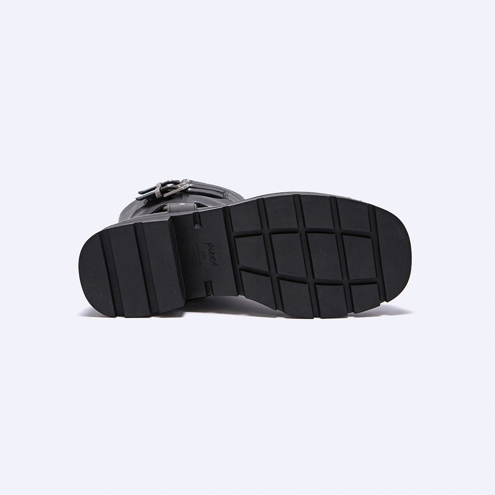 바이커 부츠 블랙 4cm / FLPREF3W08