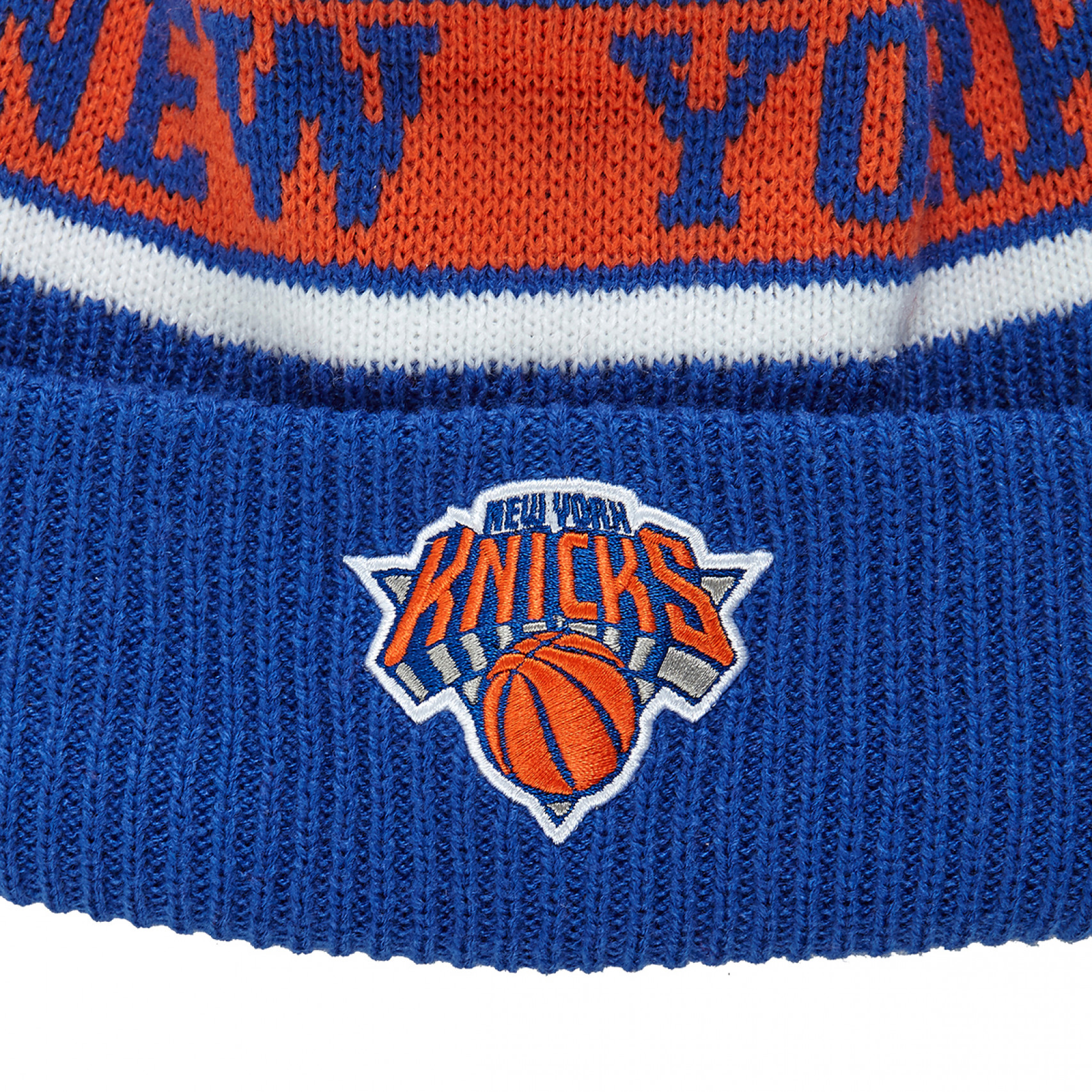 NBA 뉴욕 닉스 폼폼 비니 로얄 / 14440792