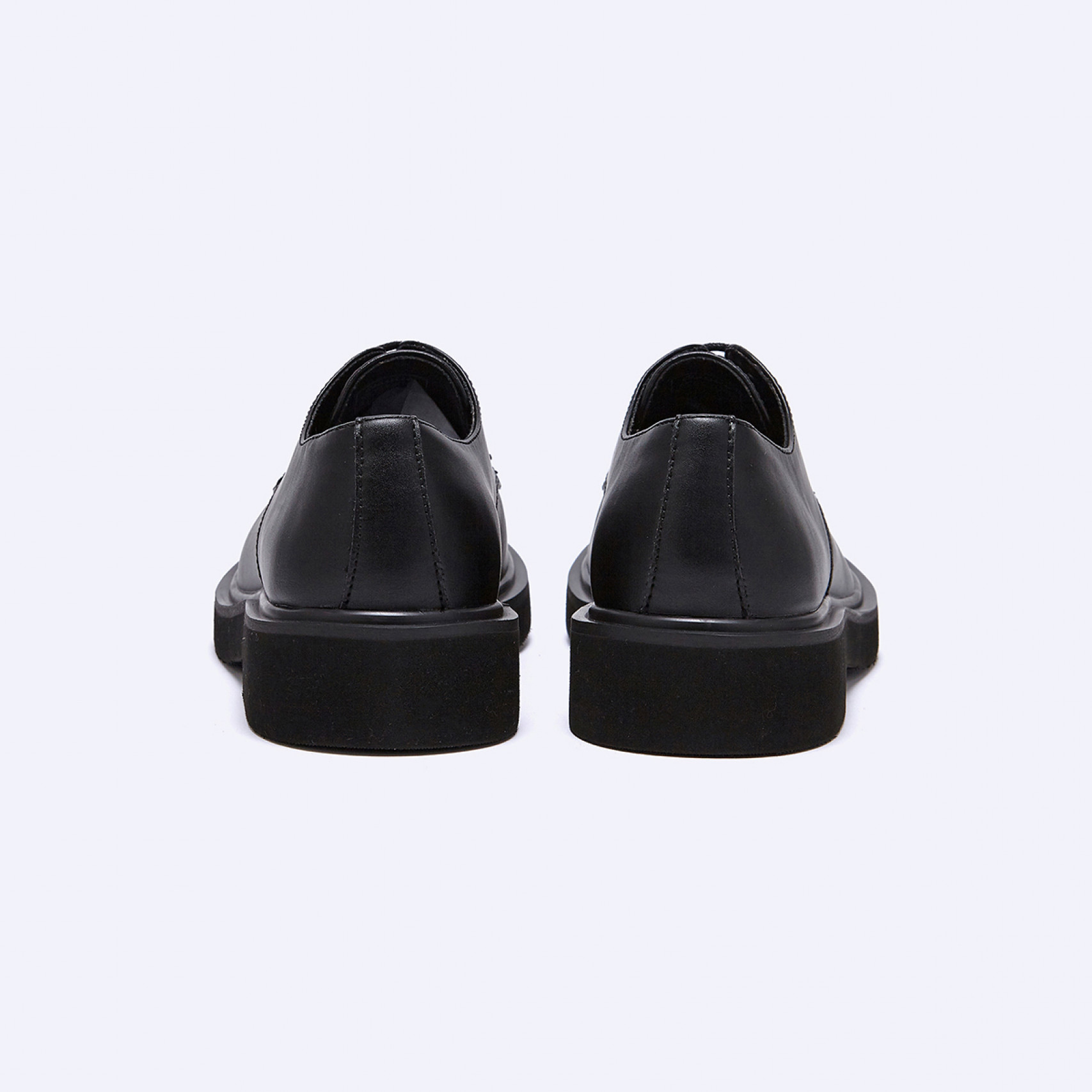 볼드 더비 슈즈 블랙 남성 / FLCCEA3M02