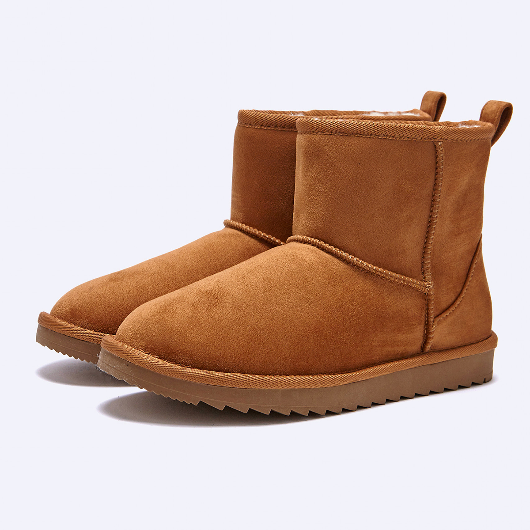 시어링 미니 부츠 브라운 / FLFDEF4U16