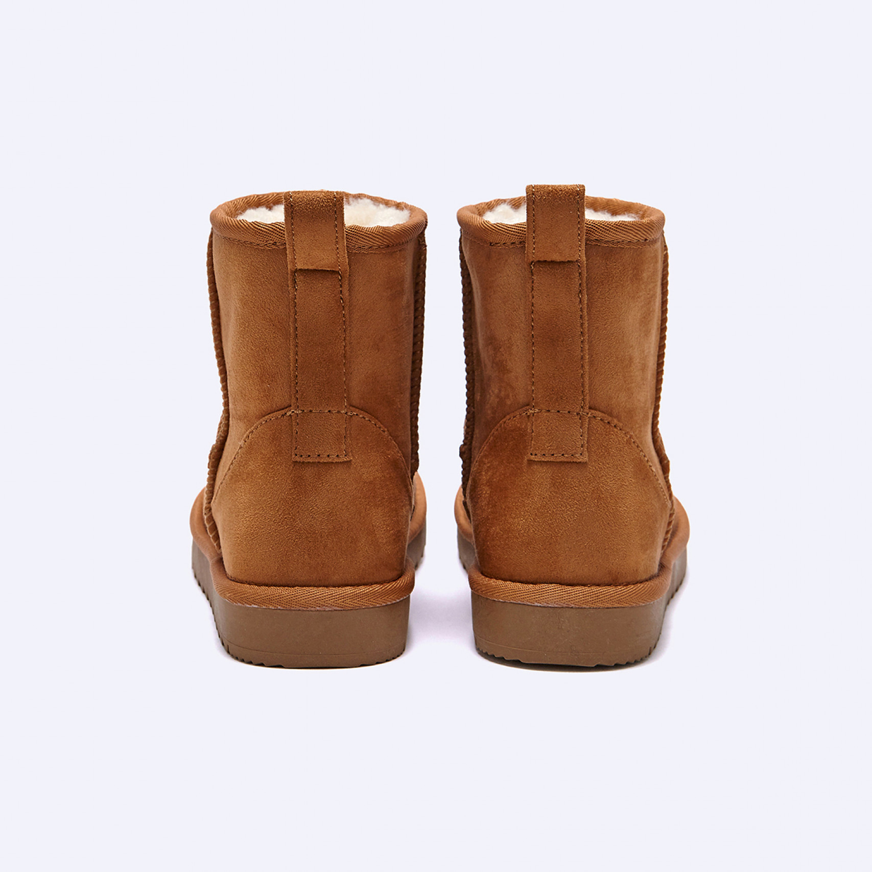 시어링 미니 부츠 브라운 / FLFDEF4U16