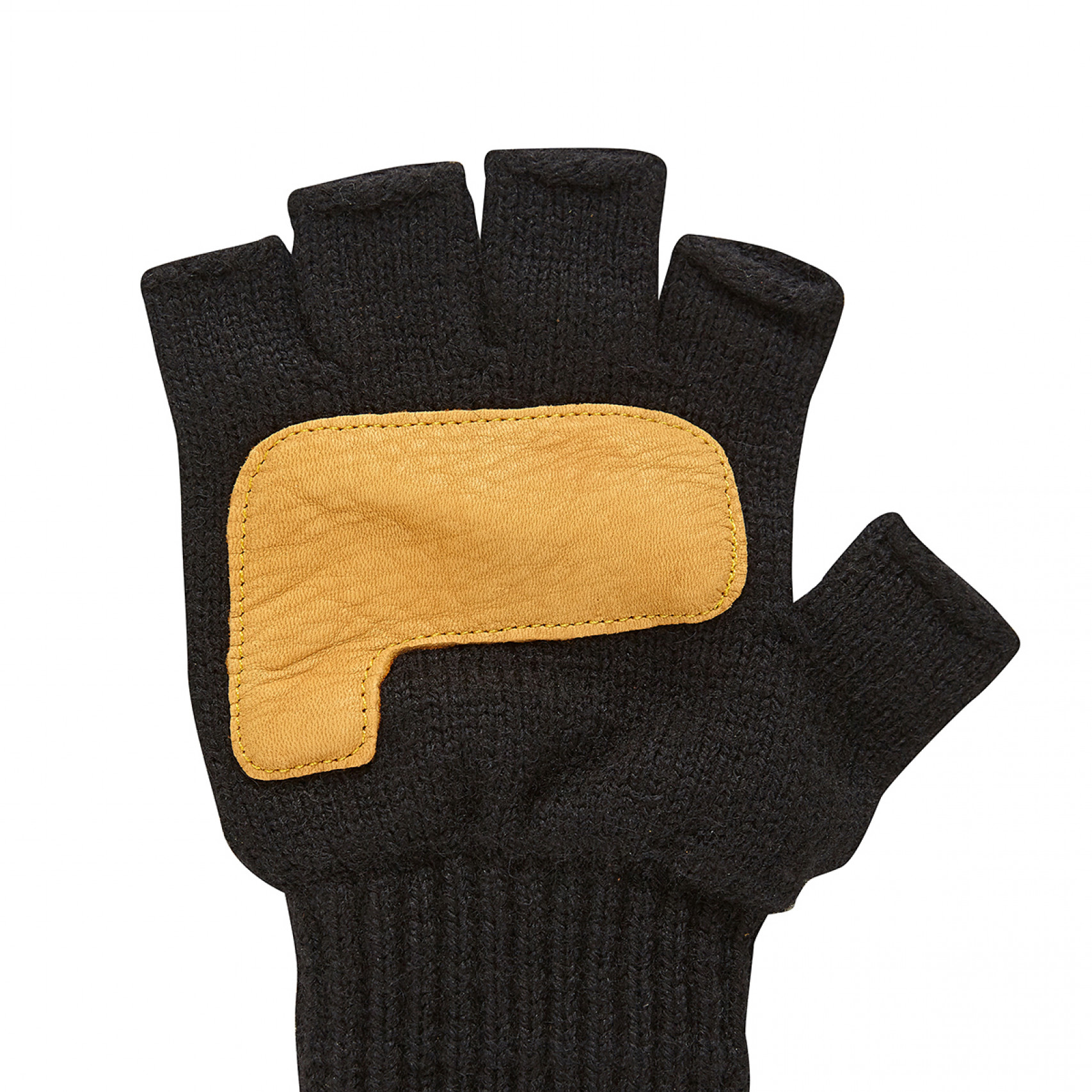 사슴 가죽 핑거레스 글러브 블랙 / SR-LB2D-Cha