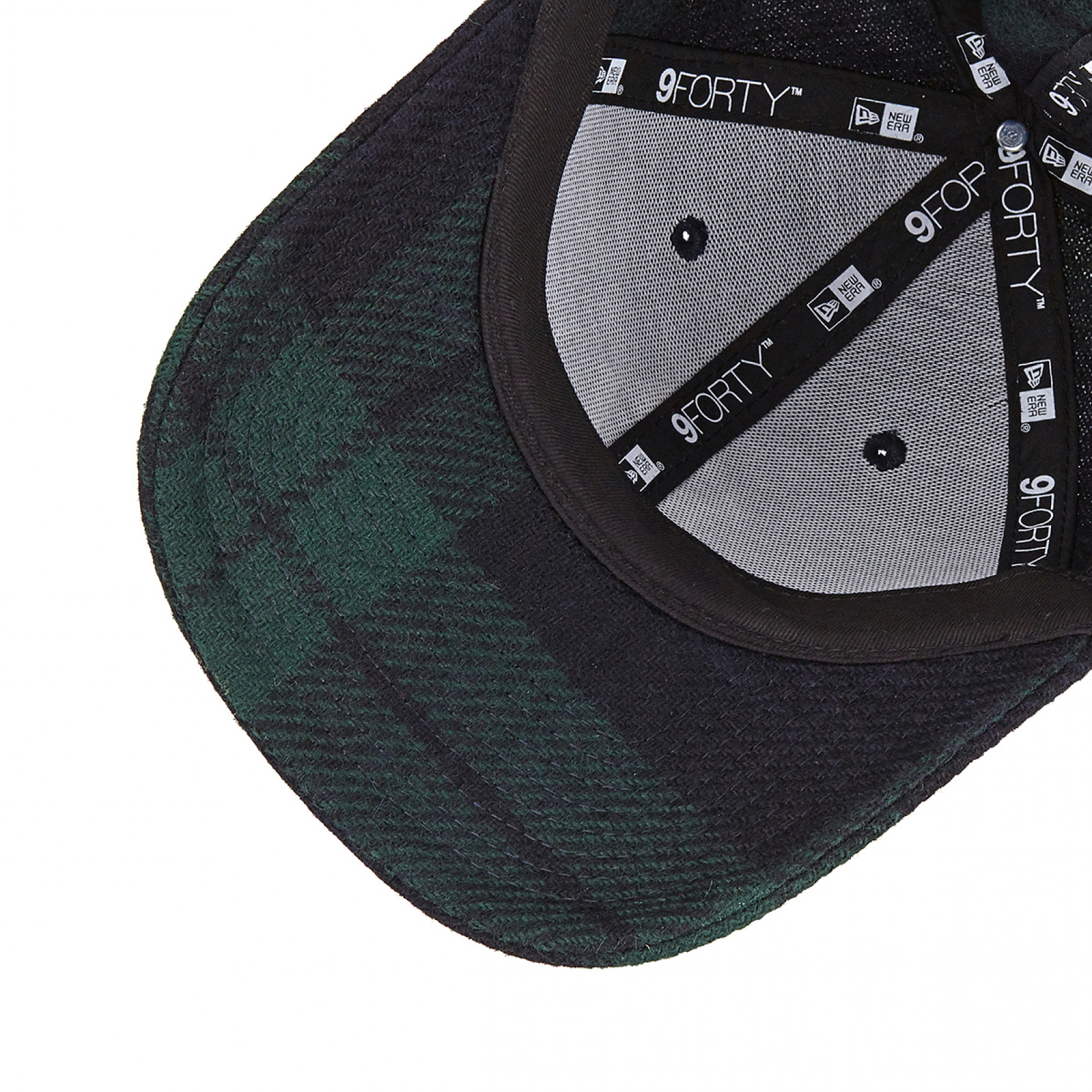 MLB 트위드 체크 네이비 / 14440855