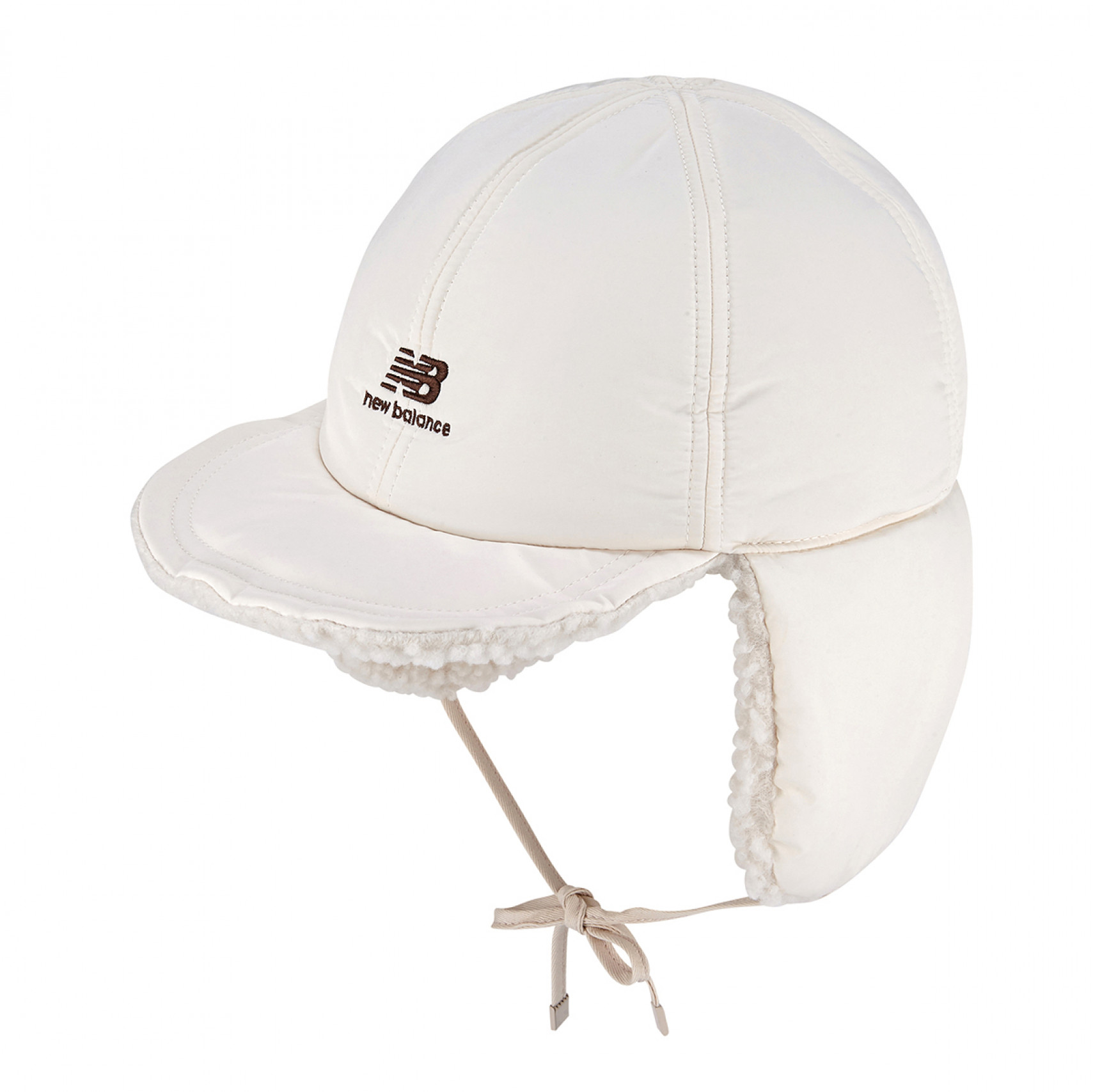 뽀글이 귀달이 모자 크림 / NBGDEBW901