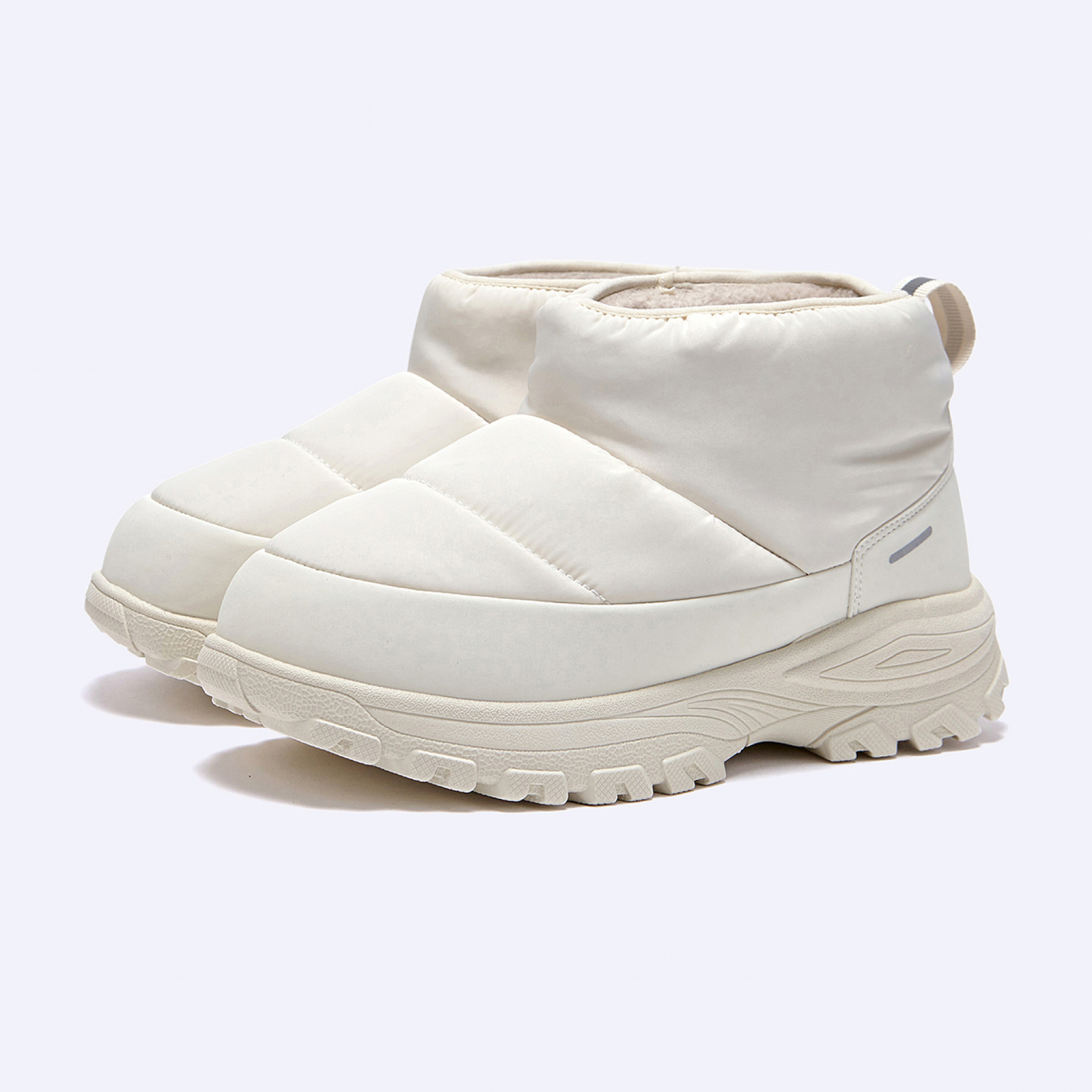 패딩 부츠 쇼츠 아이보리 여성 / FLFDFA1W41