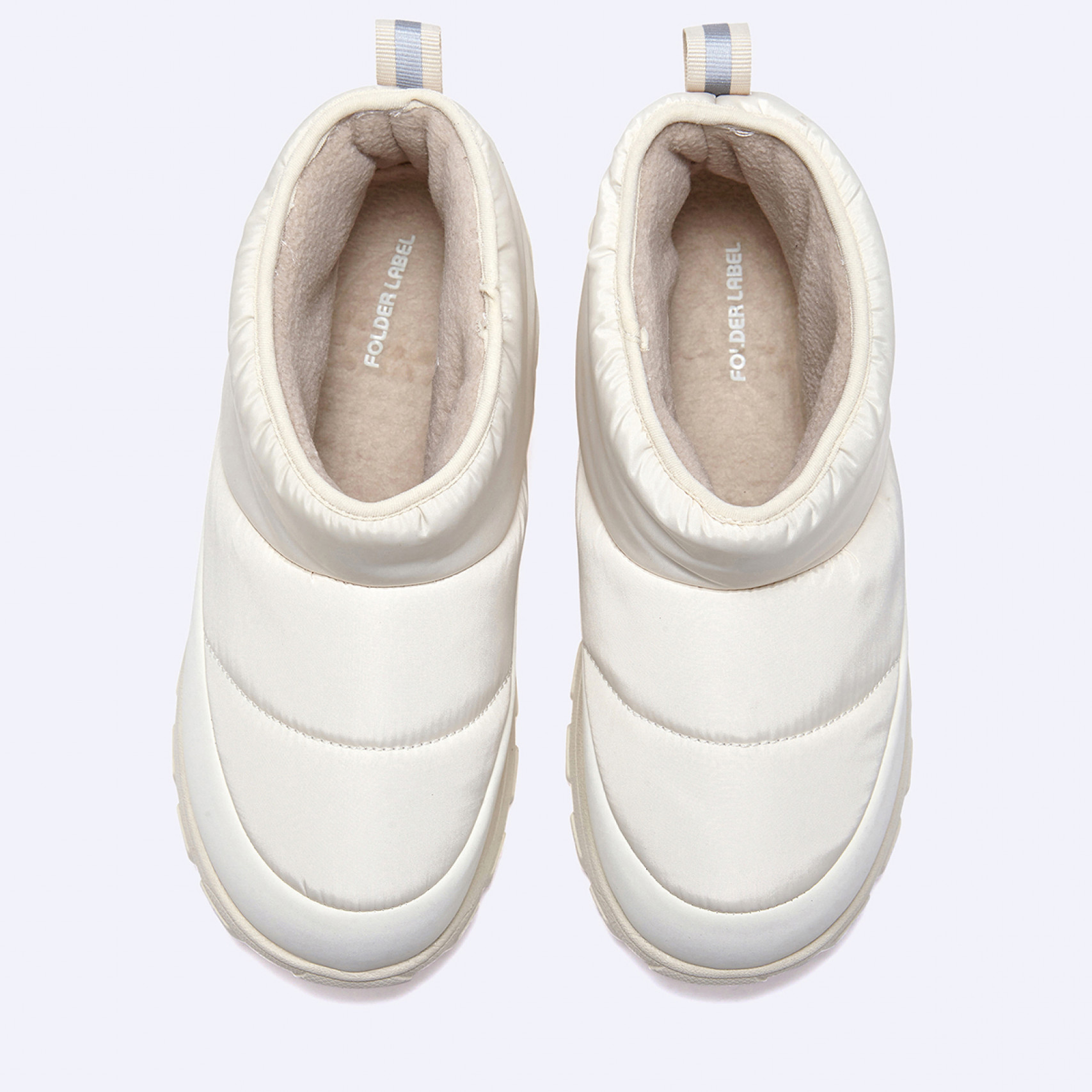 패딩 부츠 쇼츠 아이보리 여성 / FLFDFA1W41