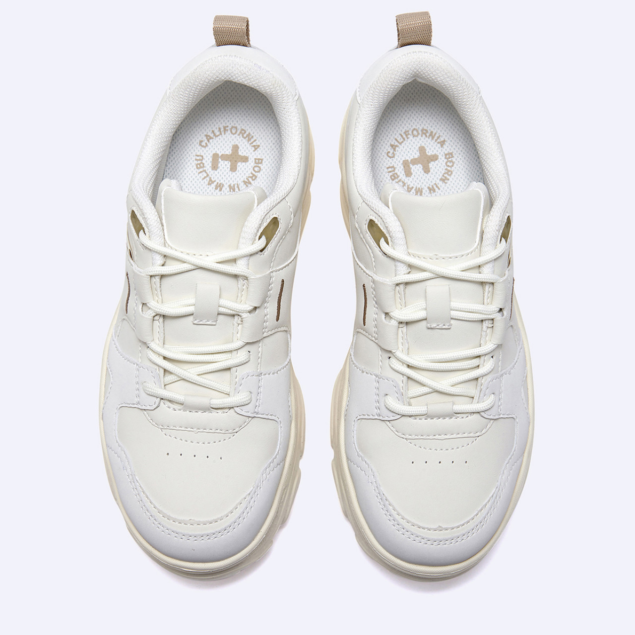 로미타 플랫폼 스니커즈 아이보리 / FLOTFA1W01