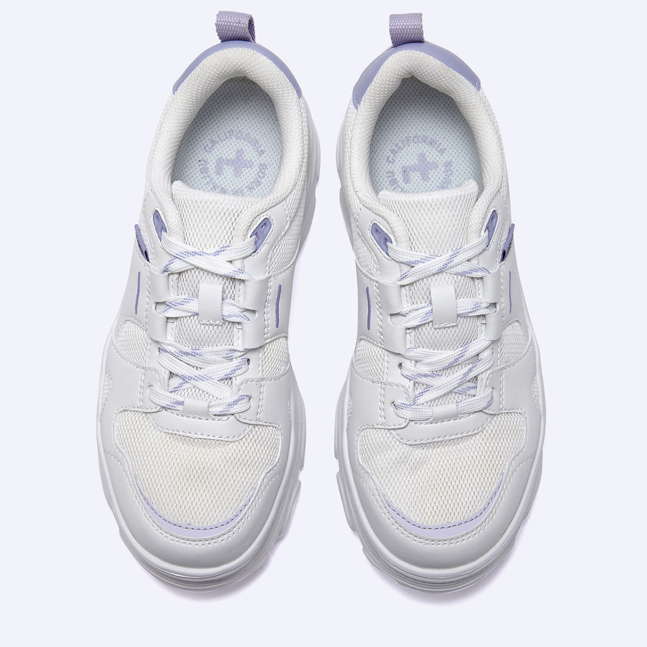 로미타 플랫폼 스니커즈 매쉬 화이트 / FLOTFA1W03